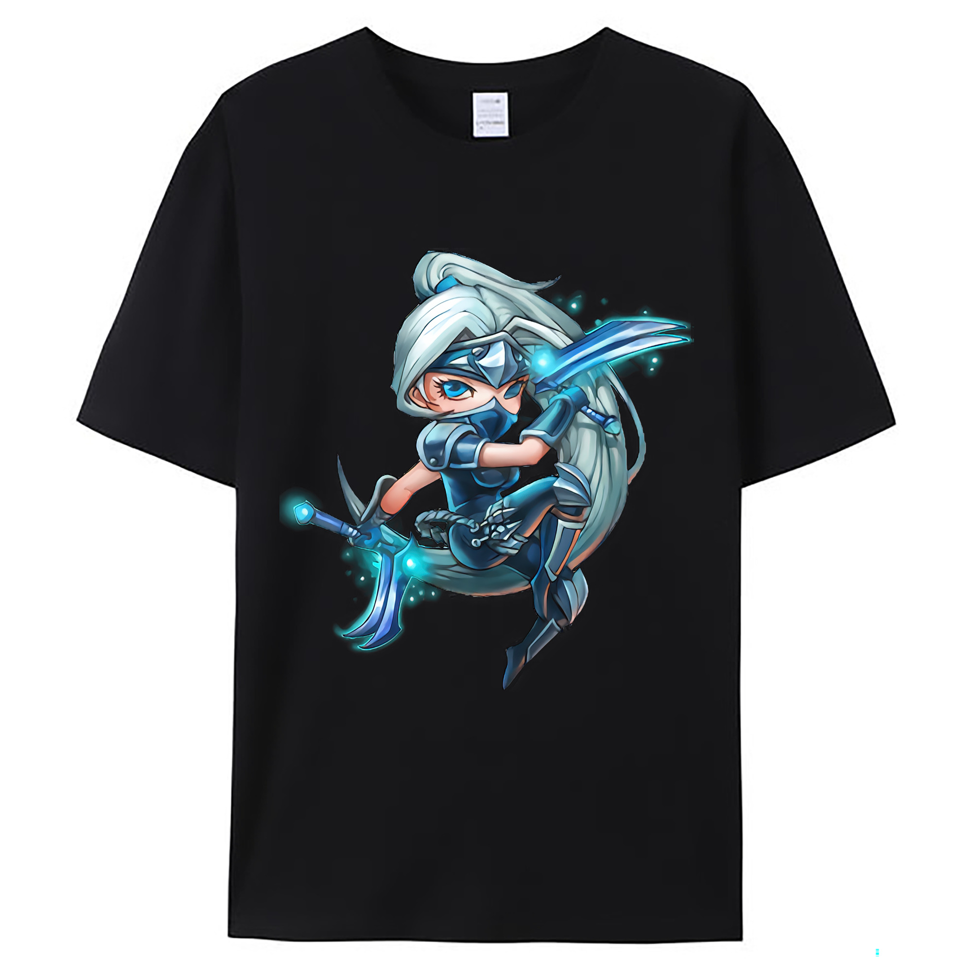（画像用） リーグ・オブ・レジェンド League of Legends LOL レディースカジュアルプリントTシャツ（綿100％）