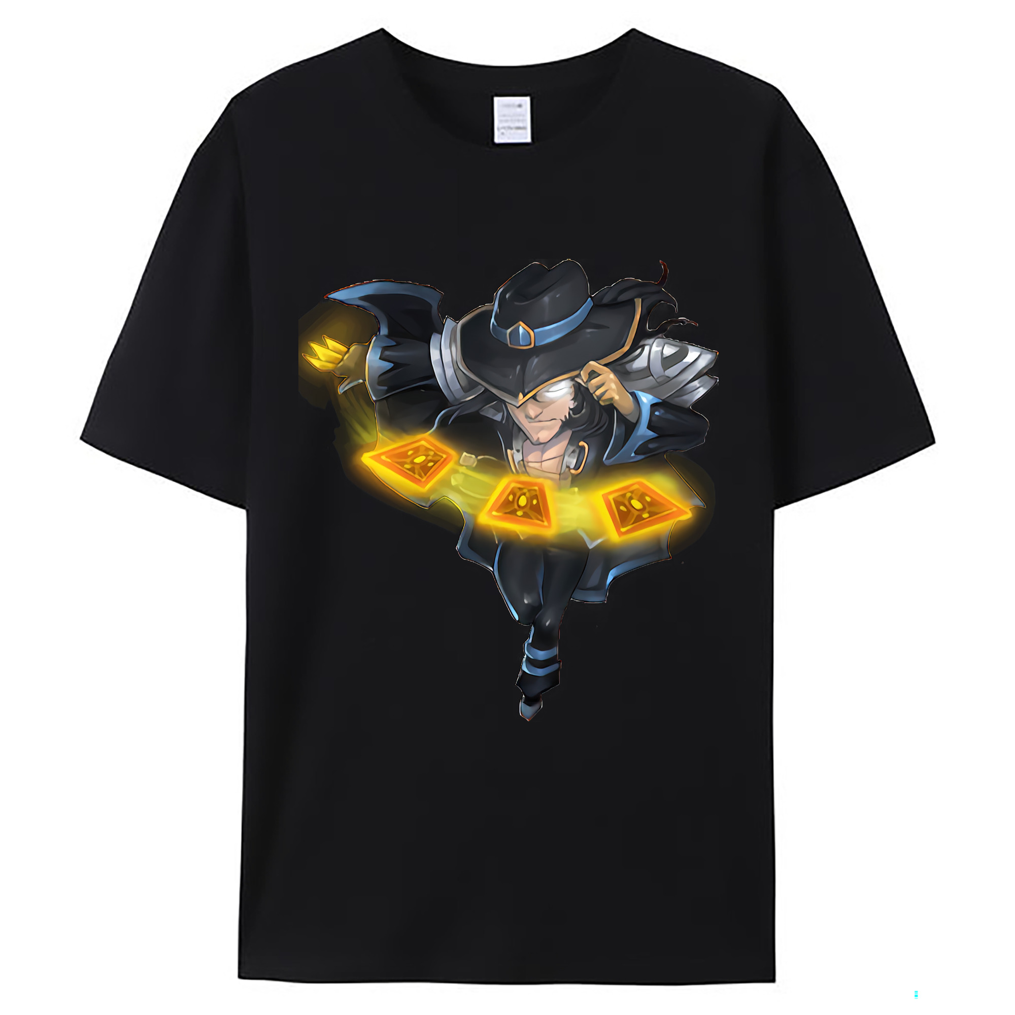 （画像用） リーグ・オブ・レジェンド League of Legends LOL レディースカジュアルプリントTシャツ（綿100％）