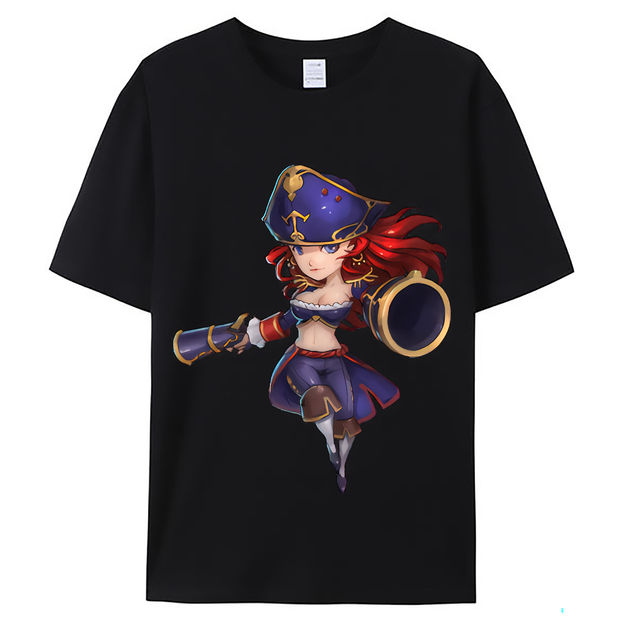 （画像用） リーグ・オブ・レジェンド League of Legends LOL レディースカジュアルプリントTシャツ（綿100％）