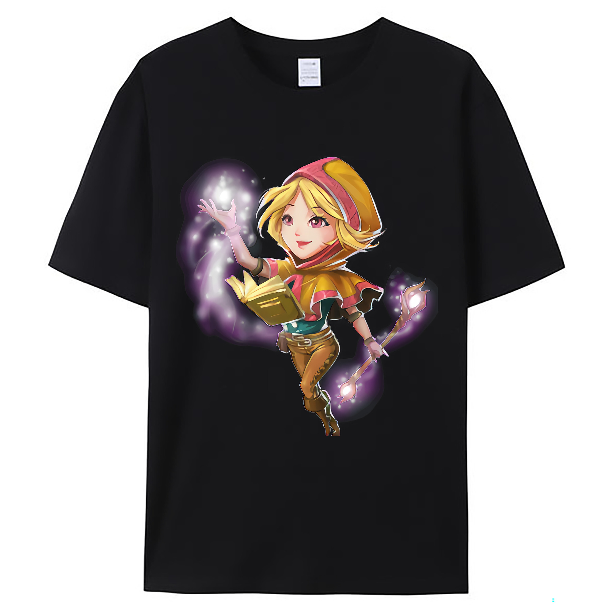 （画像用） リーグ・オブ・レジェンド League of Legends LOL レディースカジュアルプリントTシャツ（綿100％）