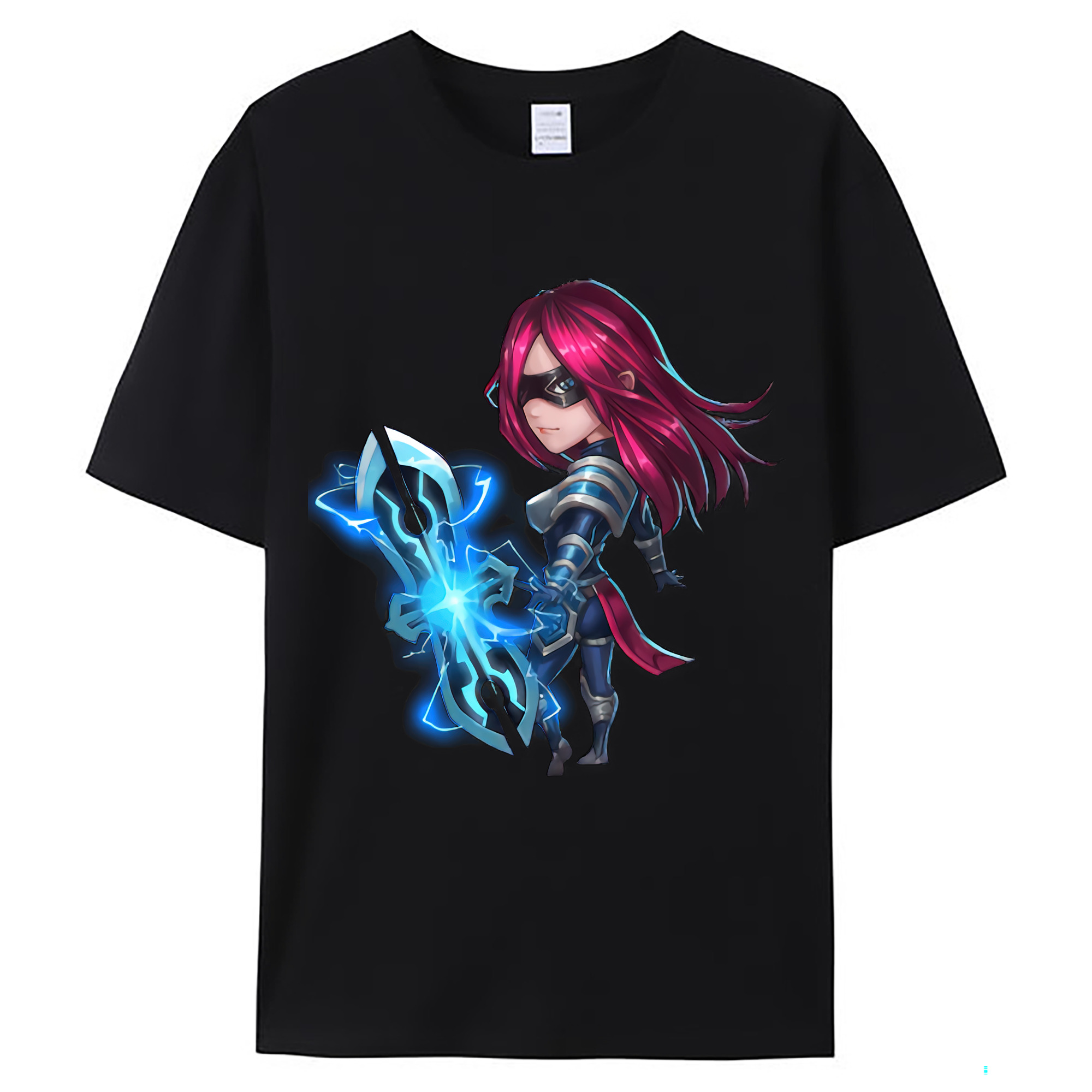 （画像用） リーグ・オブ・レジェンド League of Legends LOL レディースカジュアルプリントTシャツ（綿100％）