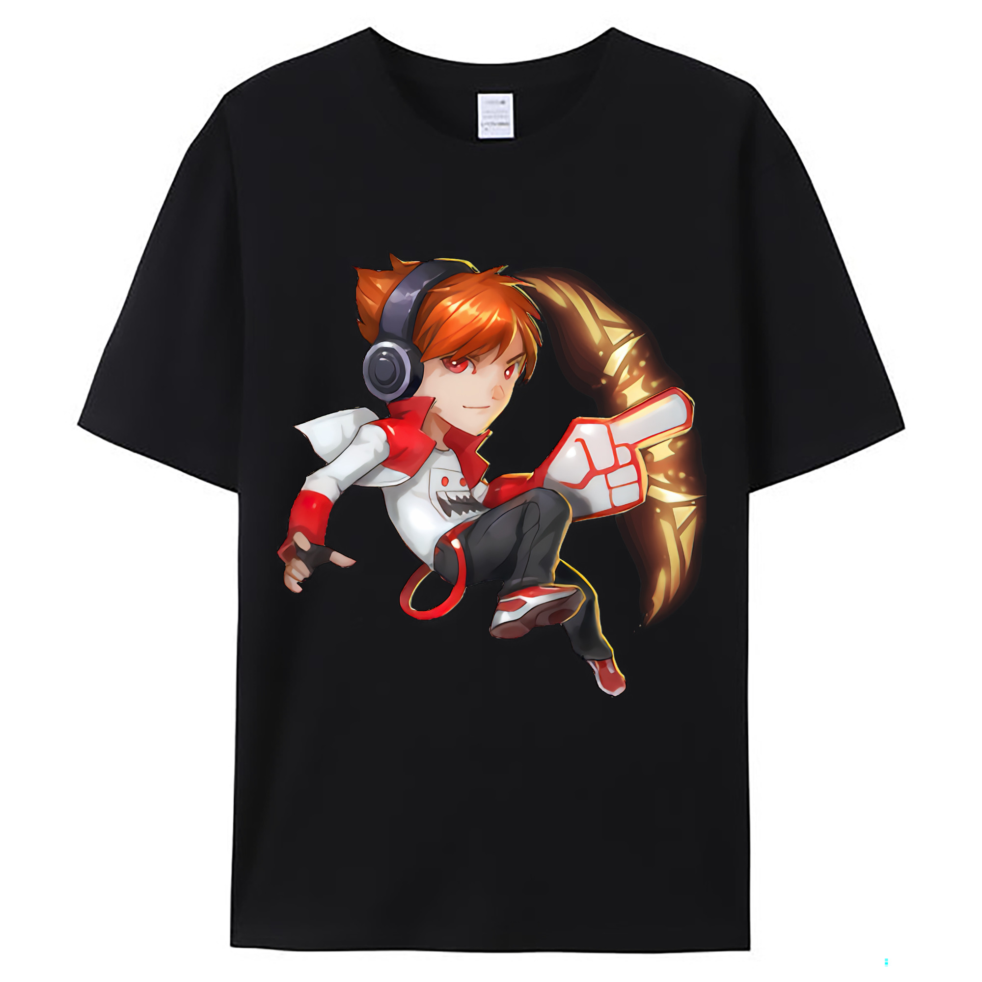 （画像用） リーグ・オブ・レジェンド League of Legends LOL レディースカジュアルプリントTシャツ（綿100％）