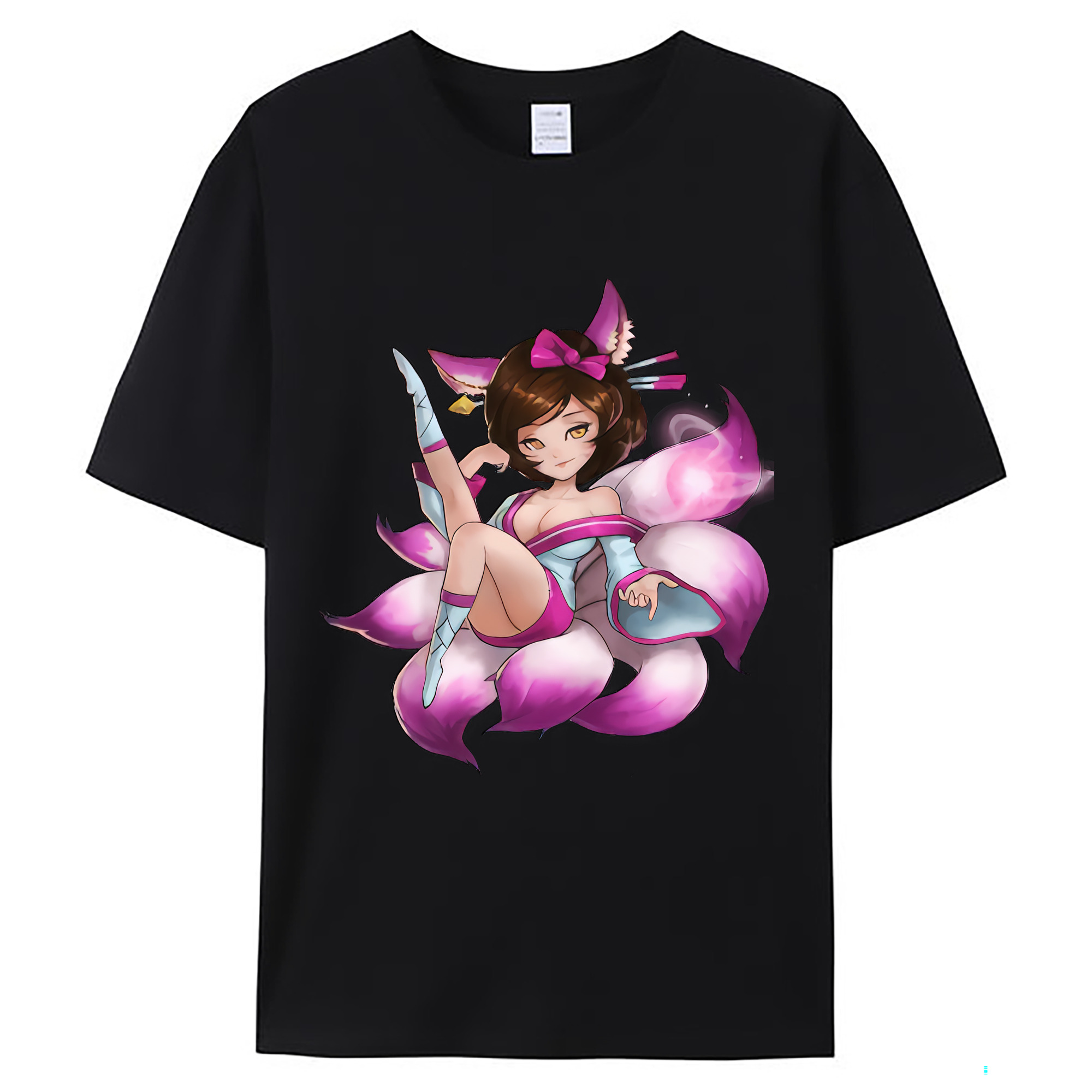 （画像用） リーグ・オブ・レジェンド League of Legends LOL レディースカジュアルプリントTシャツ（綿100％）