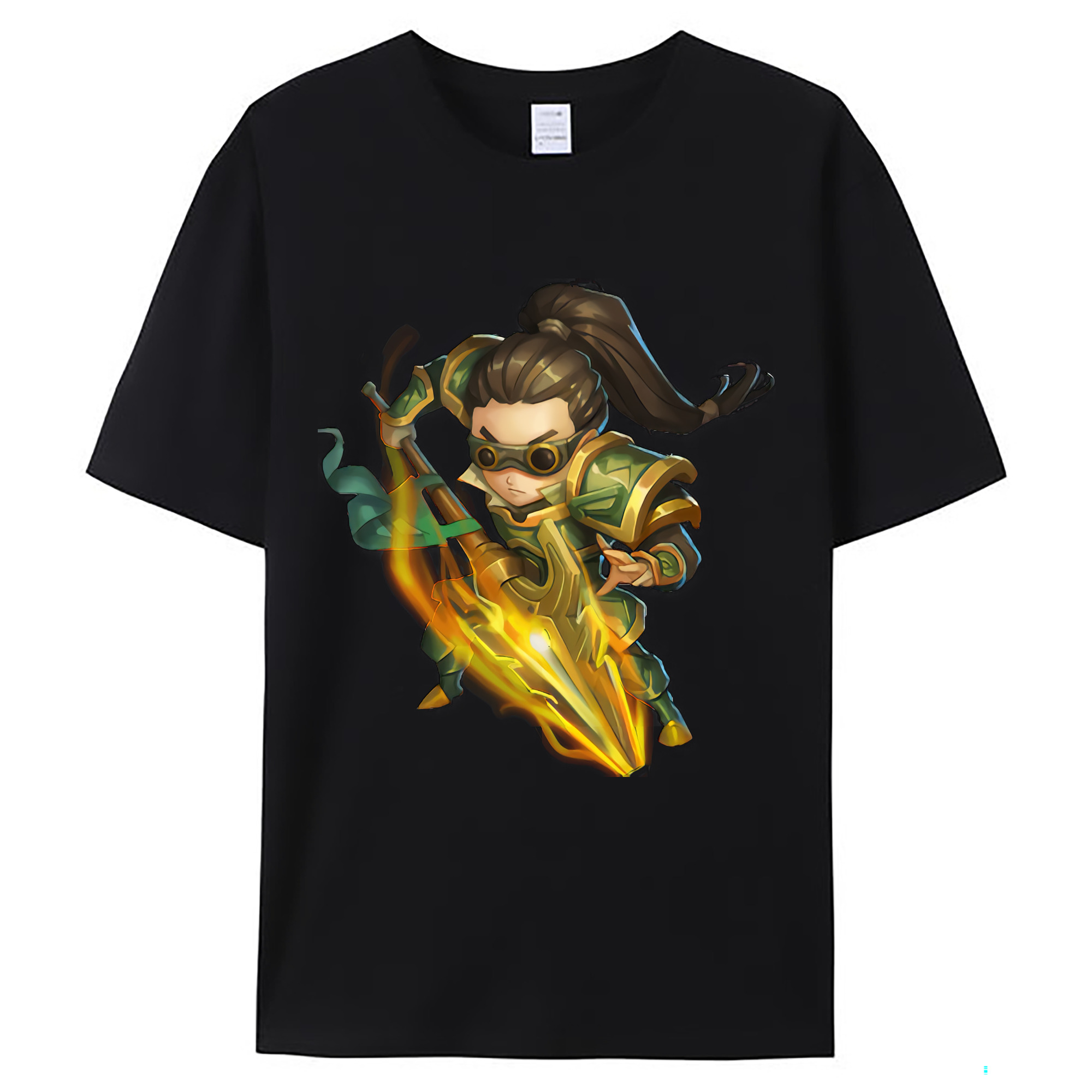 （画像用） リーグ・オブ・レジェンド League of Legends LOL レディースカジュアルプリントTシャツ（綿100％）