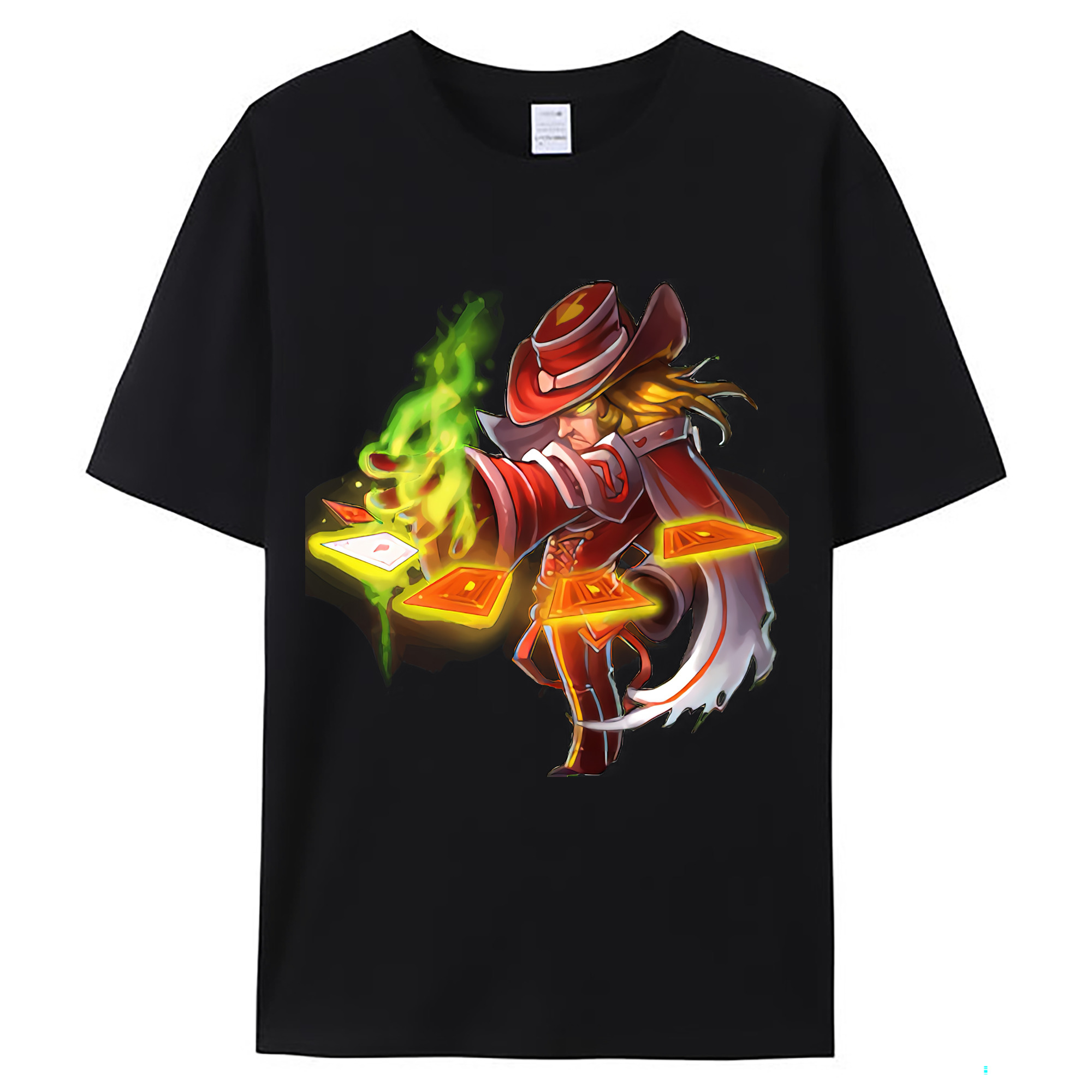 （画像用） リーグ・オブ・レジェンド League of Legends LOL レディースカジュアルプリントTシャツ（綿100％）