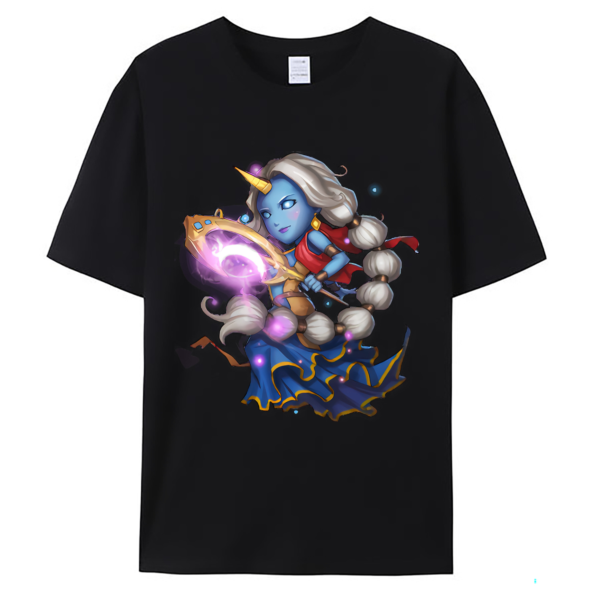 （画像用） リーグ・オブ・レジェンド League of Legends LOL レディースカジュアルプリントTシャツ（綿100％）