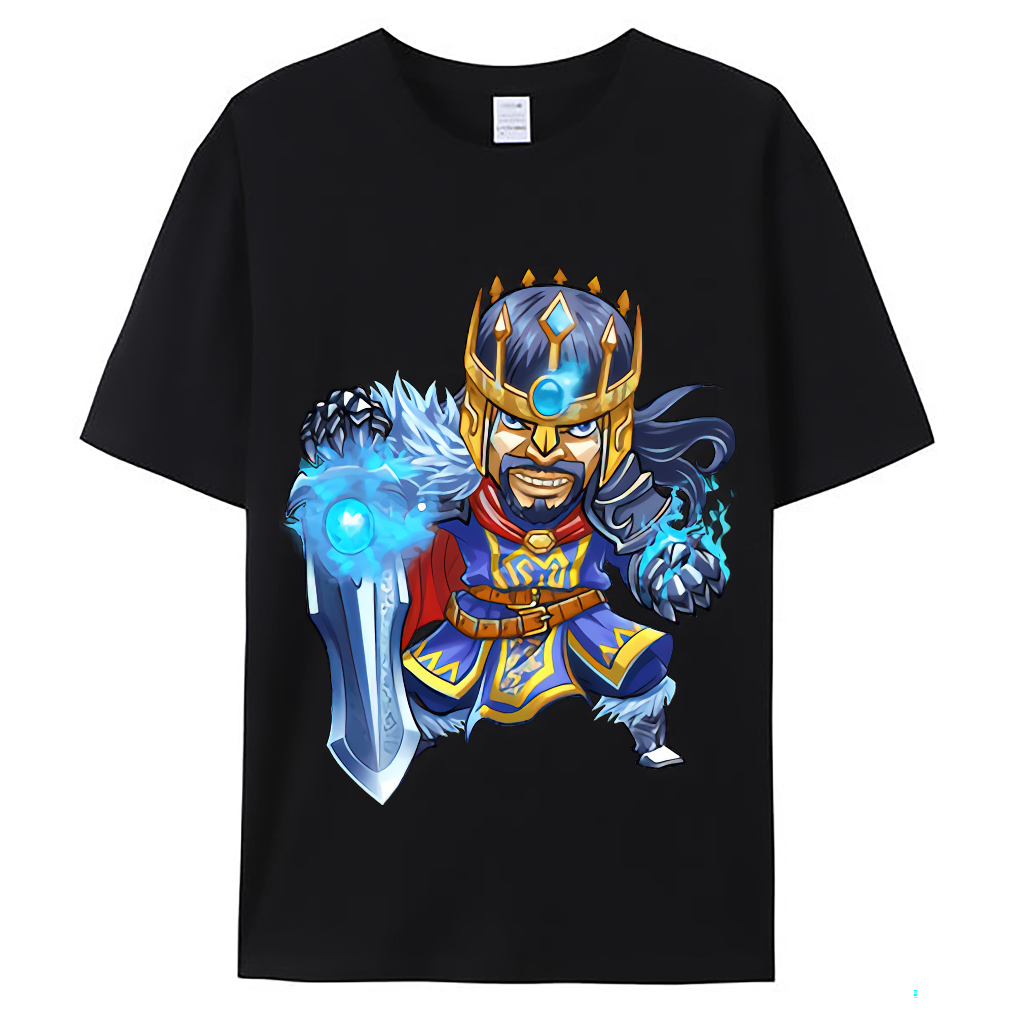 （画像用） リーグ・オブ・レジェンド League of Legends LOL レディースカジュアルプリントTシャツ（綿100％）