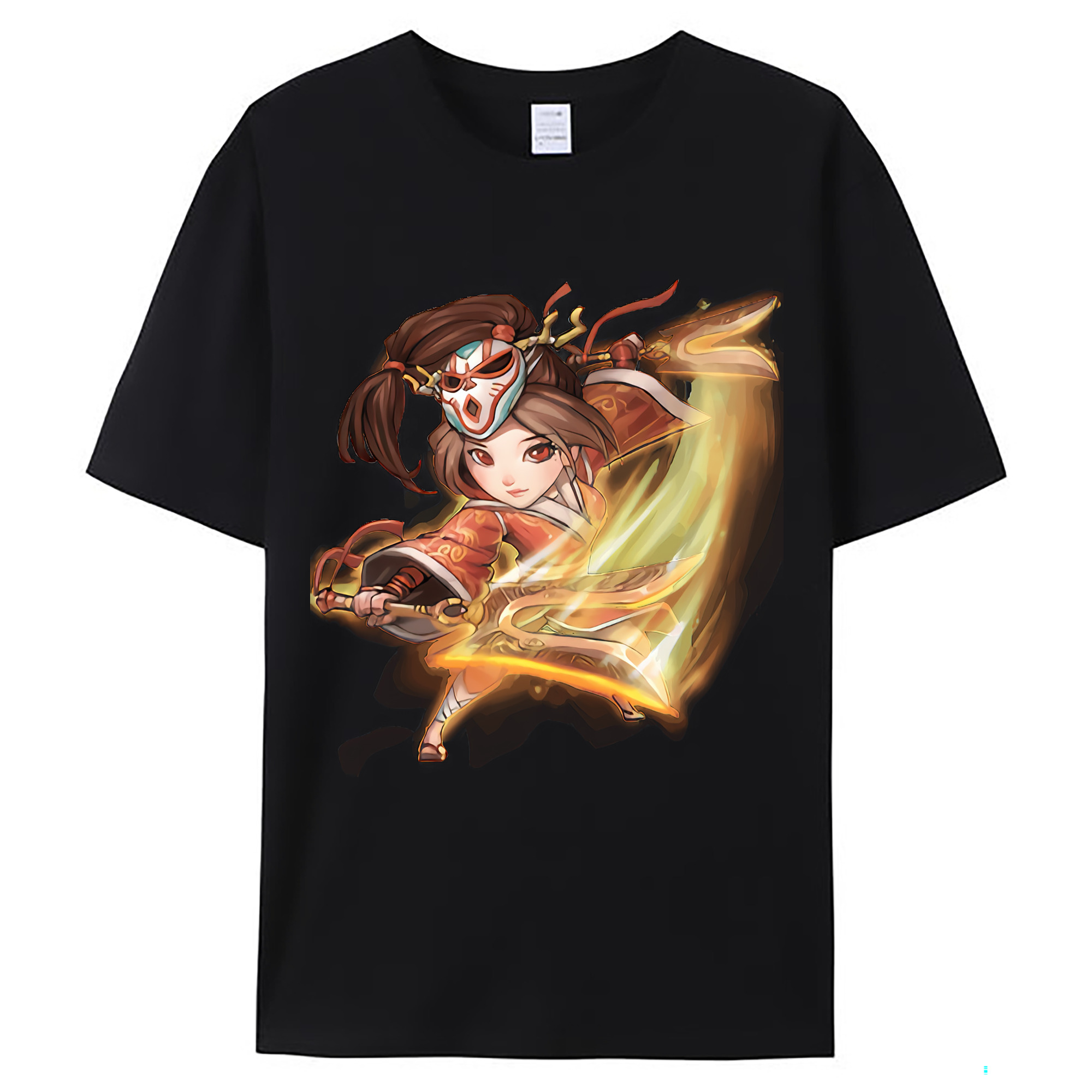 （画像用） リーグ・オブ・レジェンド League of Legends LOL レディースカジュアルプリントTシャツ（綿100％）