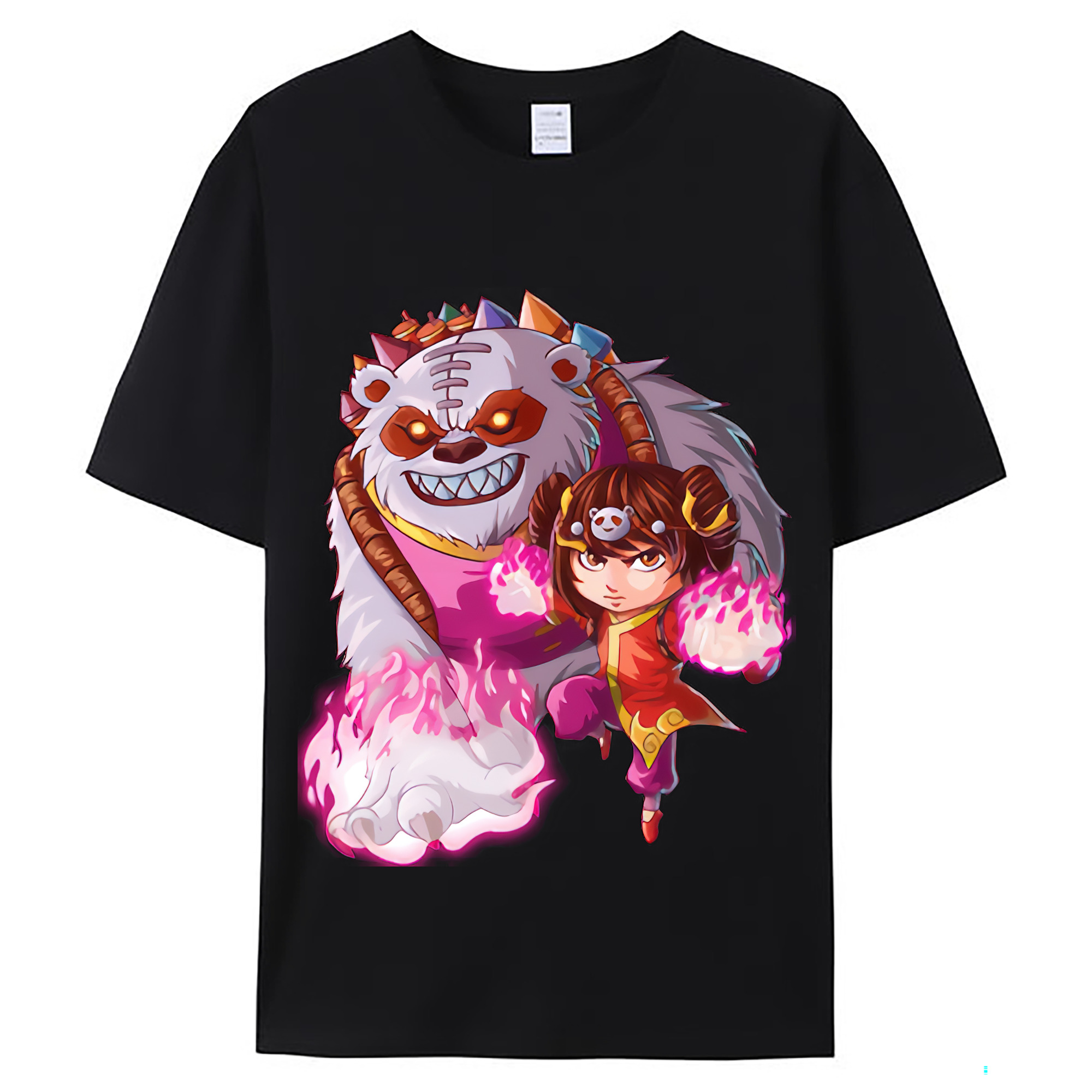 （画像用） リーグ・オブ・レジェンド League of Legends LOL レディースカジュアルプリントTシャツ（綿100％）