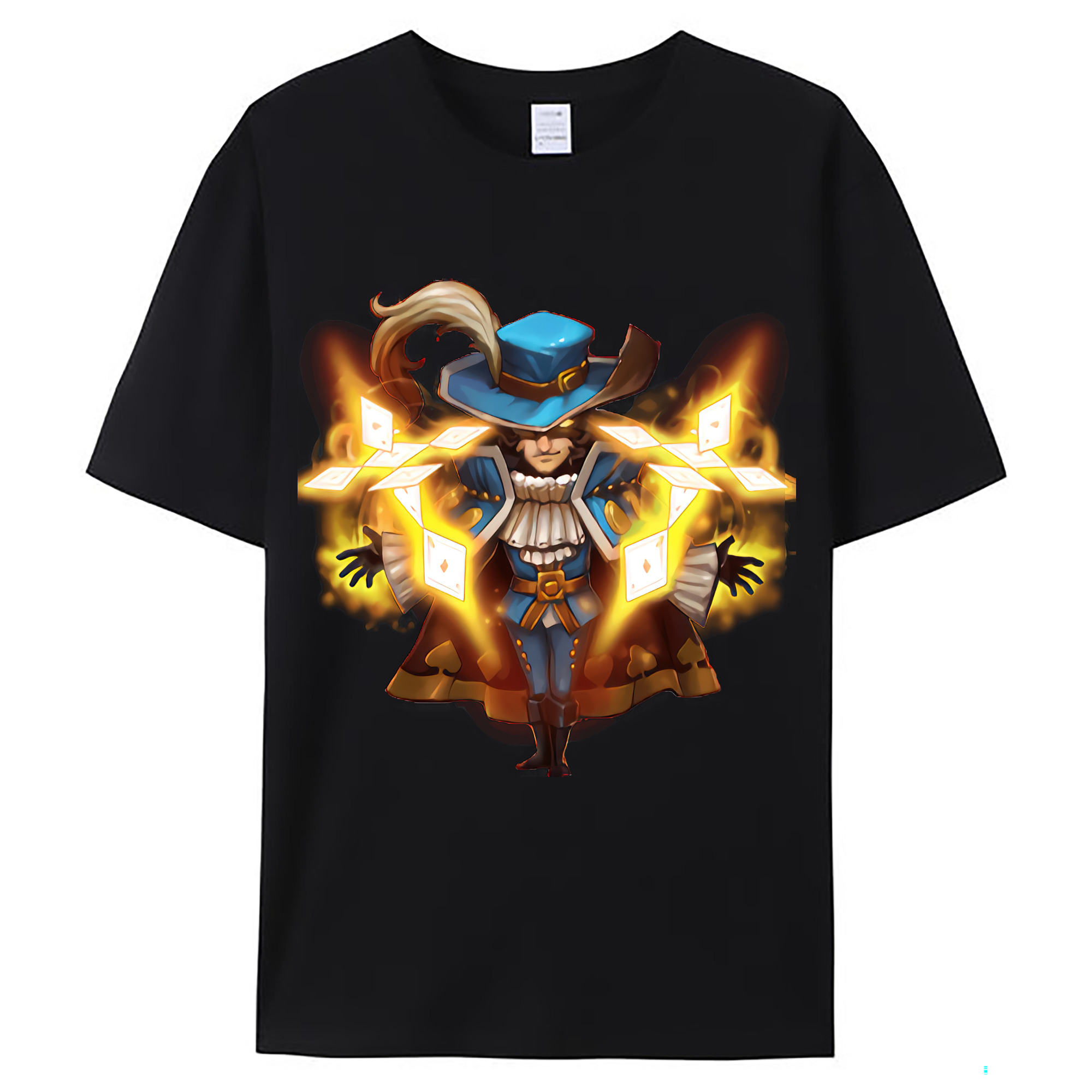 （画像用） リーグ・オブ・レジェンド League of Legends LOL レディースカジュアルプリントTシャツ（綿100％）