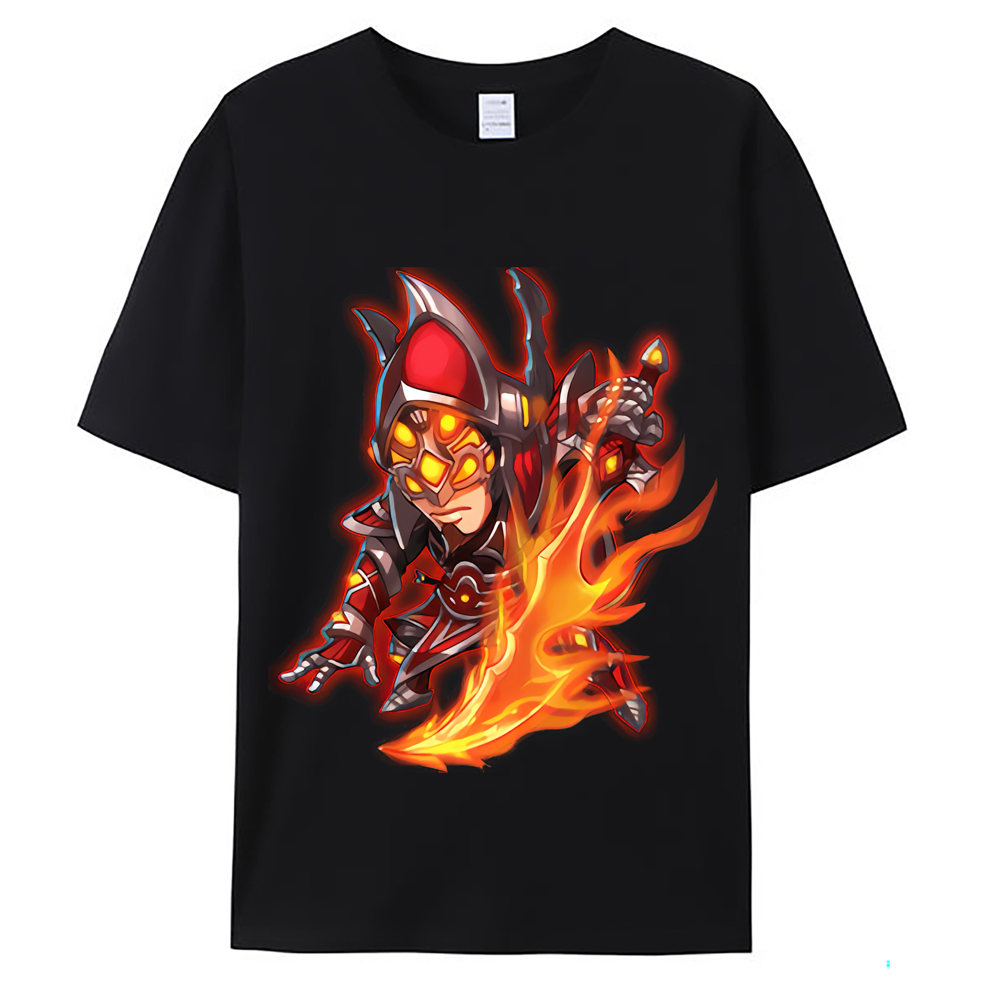 （画像用） リーグ・オブ・レジェンド League of Legends LOL レディースカジュアルプリントTシャツ（綿100％）