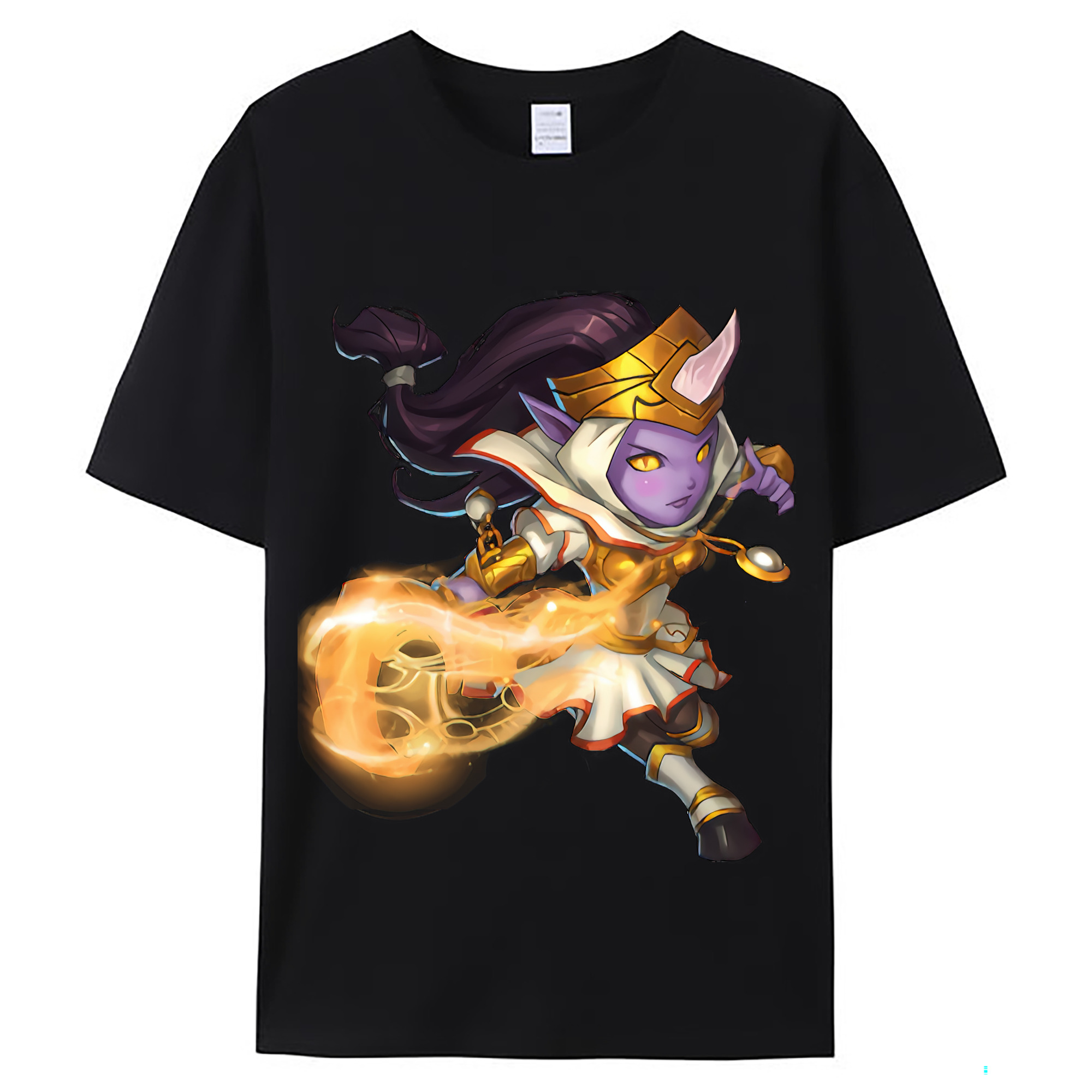 （画像用） リーグ・オブ・レジェンド League of Legends LOL レディースカジュアルプリントTシャツ（綿100％）