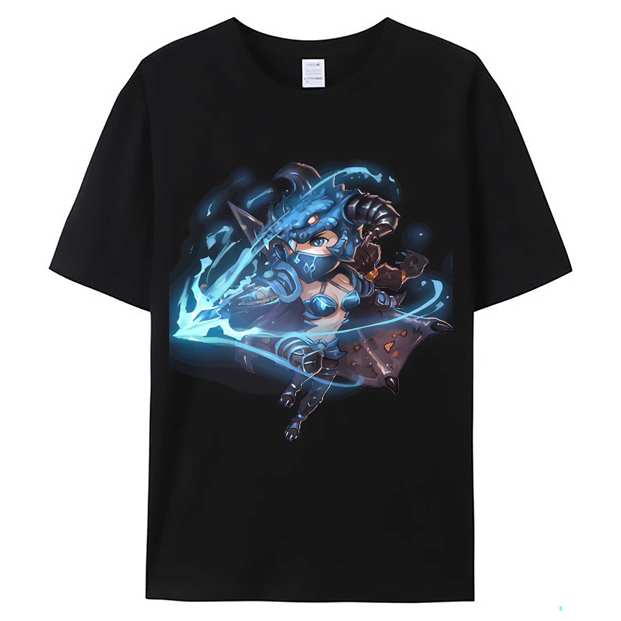 （画像用） リーグ・オブ・レジェンド League of Legends LOL レディースカジュアルプリントTシャツ（綿100％）