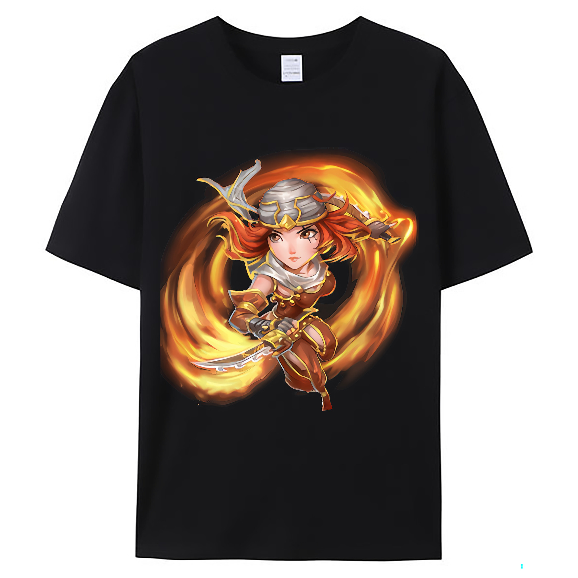 （画像用） リーグ・オブ・レジェンド League of Legends LOL レディースカジュアルプリントTシャツ（綿100％）