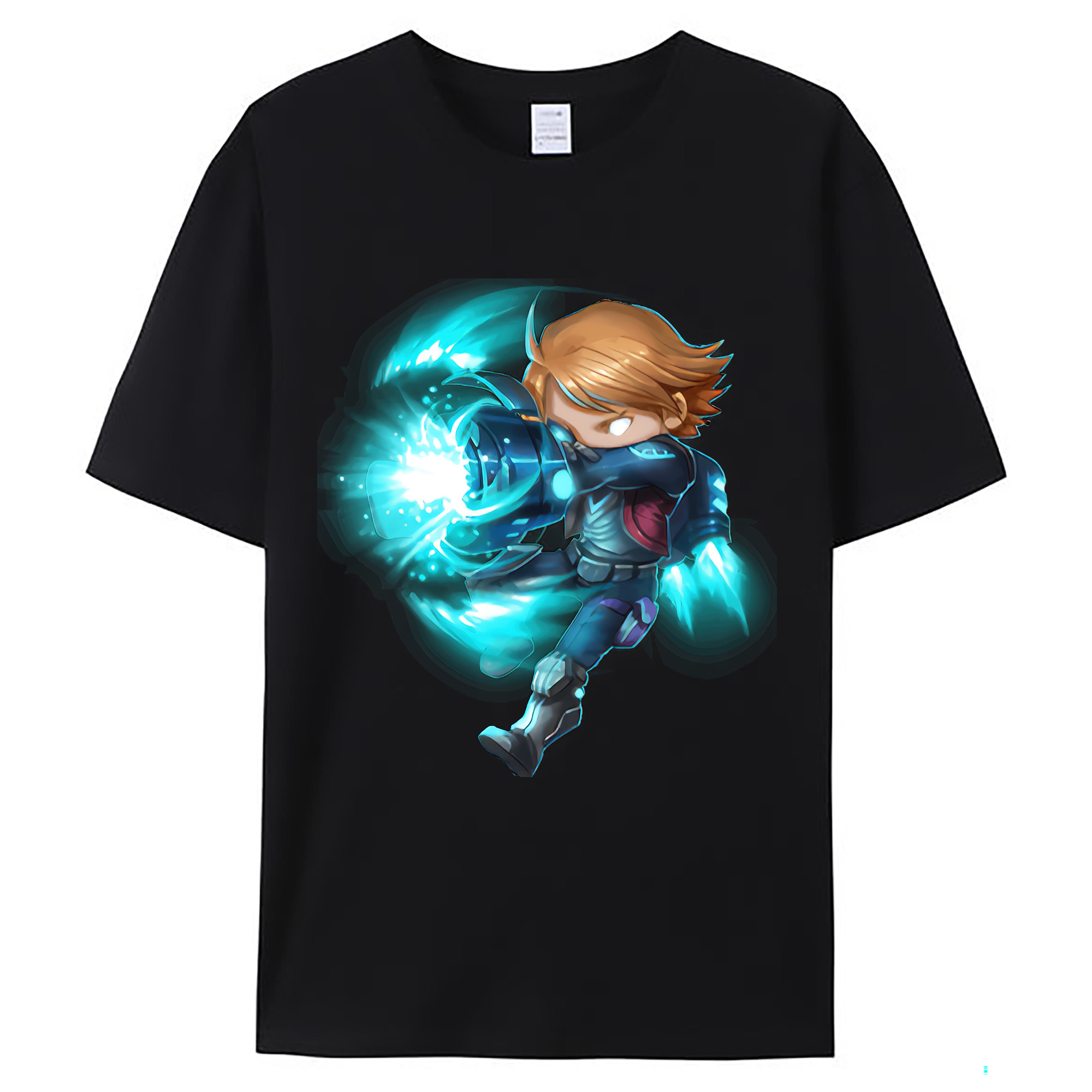 （画像用） リーグ・オブ・レジェンド League of Legends LOL レディースカジュアルプリントTシャツ（綿100％）