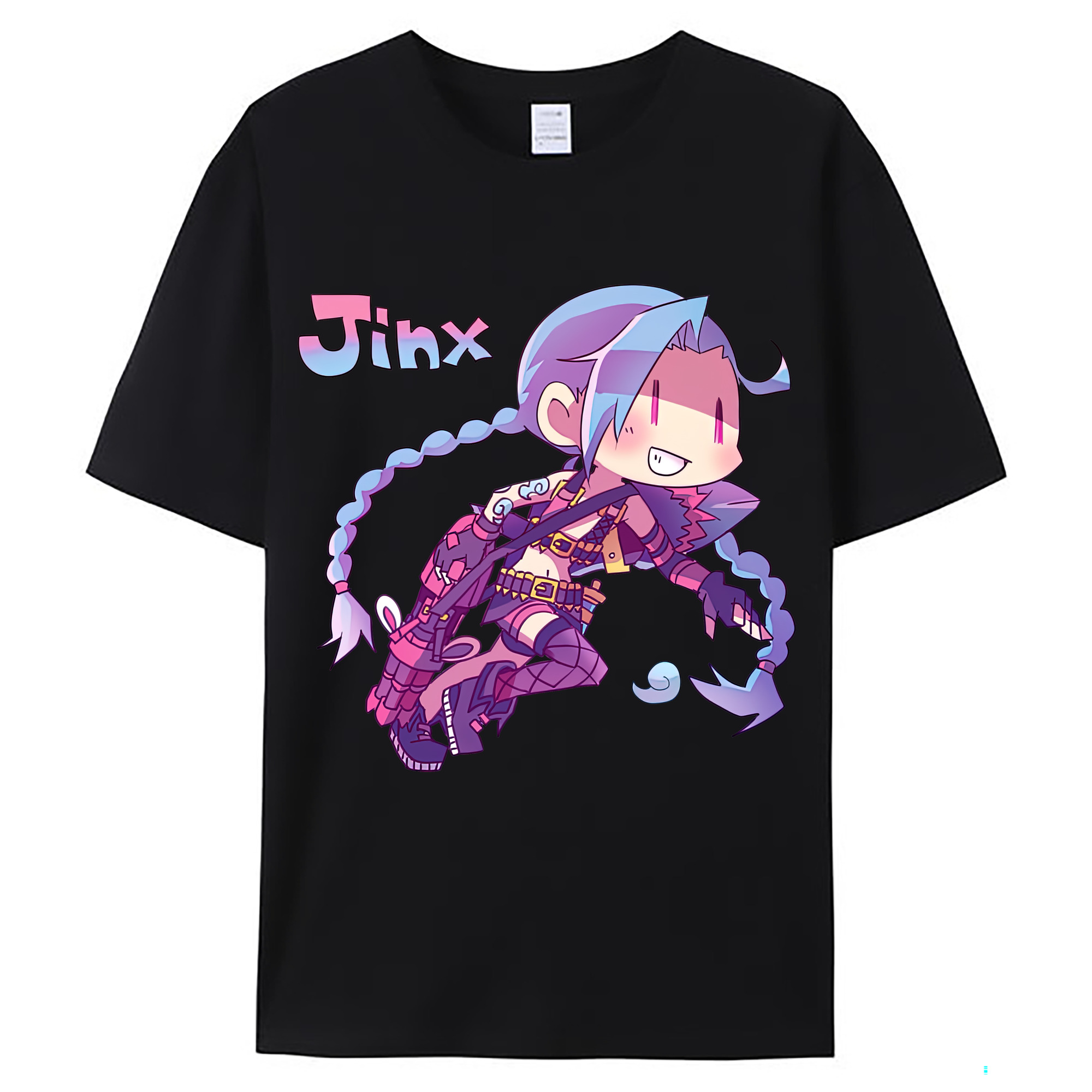 （画像用） リーグ・オブ・レジェンド League of Legends LOL レディースカジュアルプリントTシャツ（綿100％）