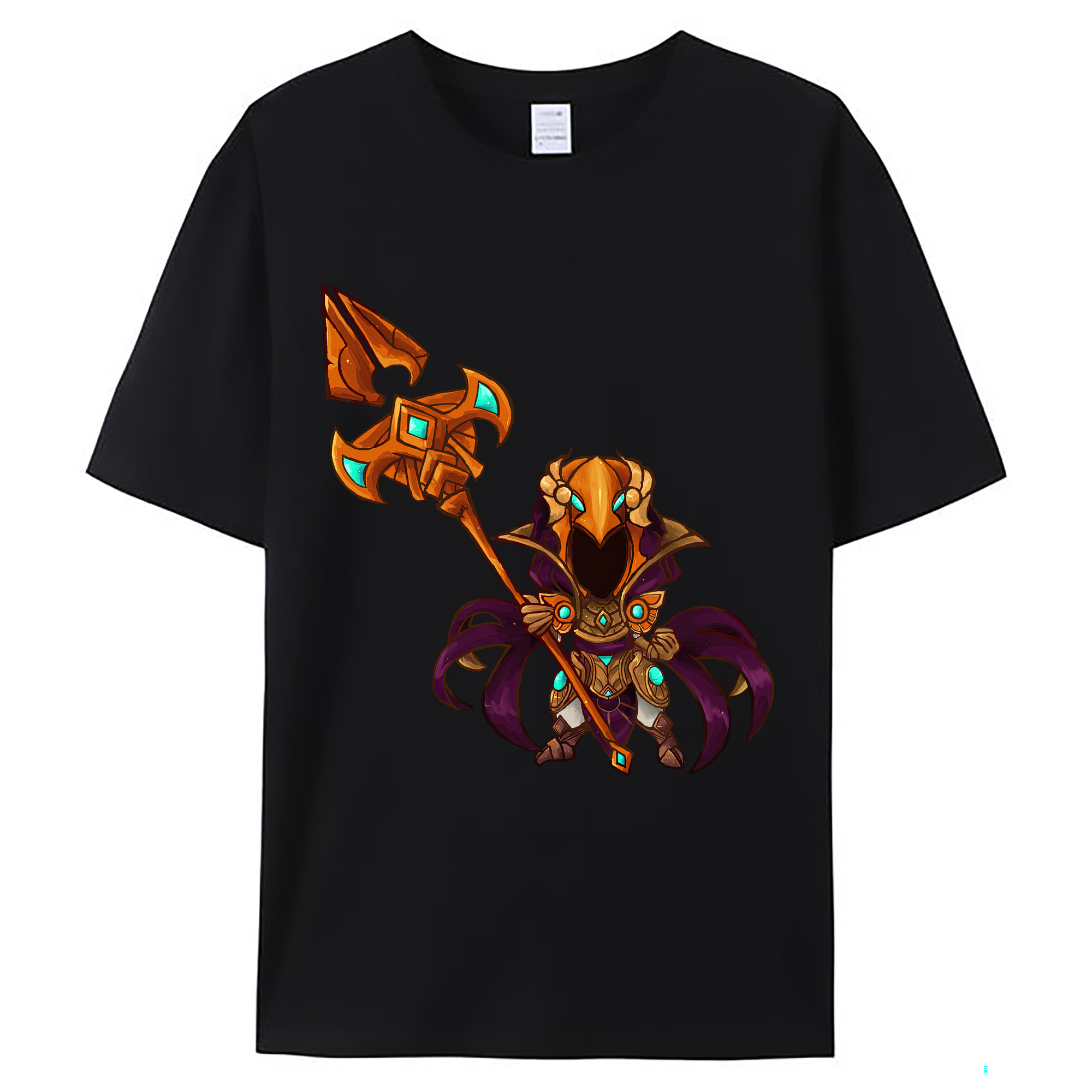 （画像用） リーグ・オブ・レジェンド League of Legends LOL レディースカジュアルプリントTシャツ（綿100％）