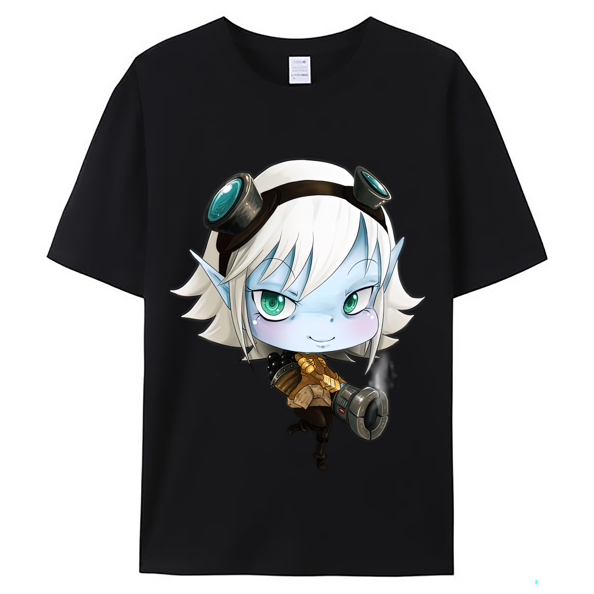 （画像用） リーグ・オブ・レジェンド League of Legends LOL レディースカジュアルプリントTシャツ（綿100％）