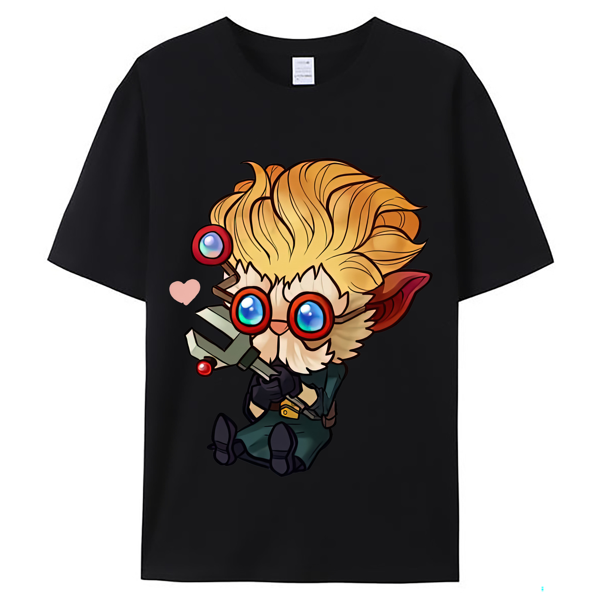 （画像用） リーグ・オブ・レジェンド League of Legends LOL レディースカジュアルプリントTシャツ（綿100％）