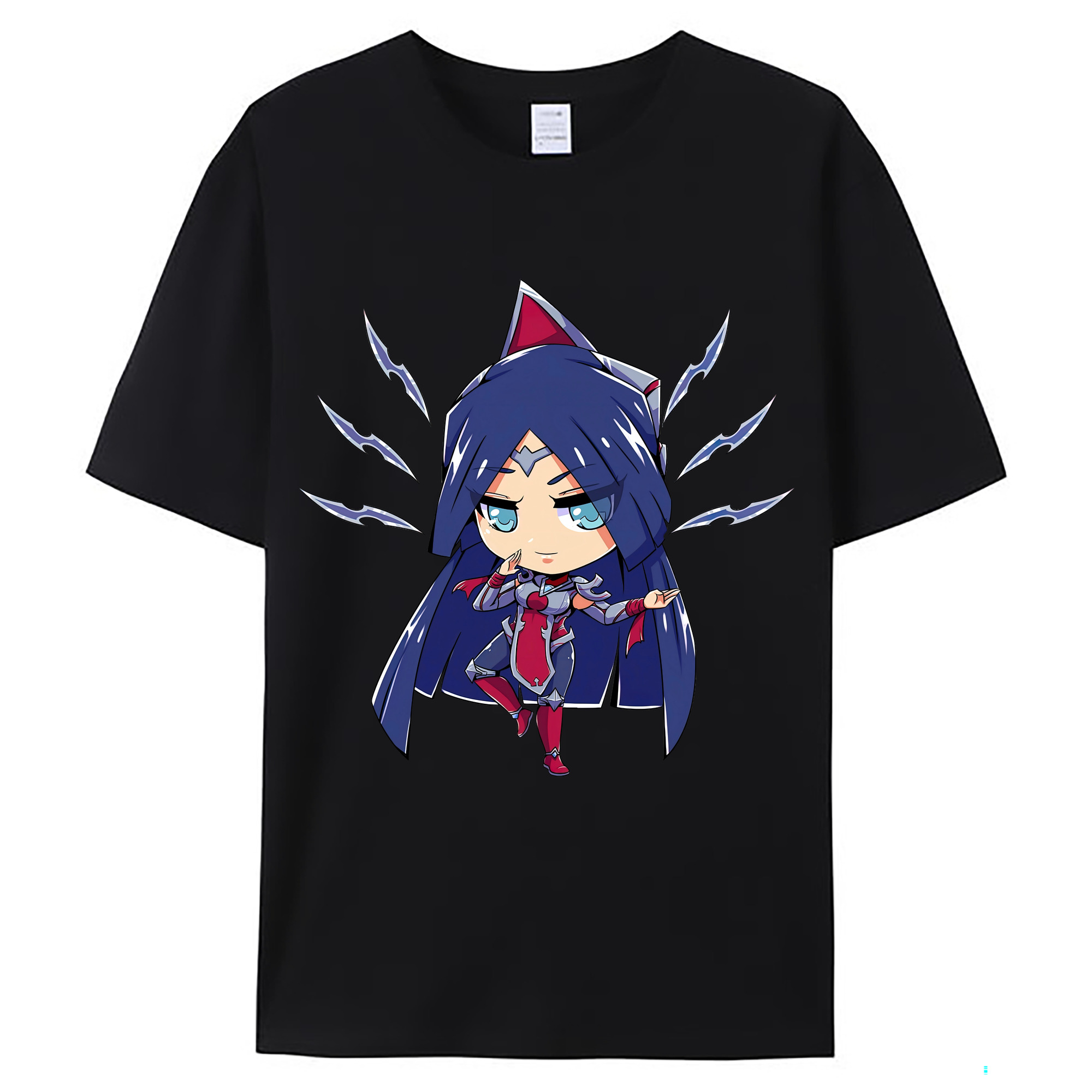 （画像用） リーグ・オブ・レジェンド League of Legends LOL レディースカジュアルプリントTシャツ（綿100％）