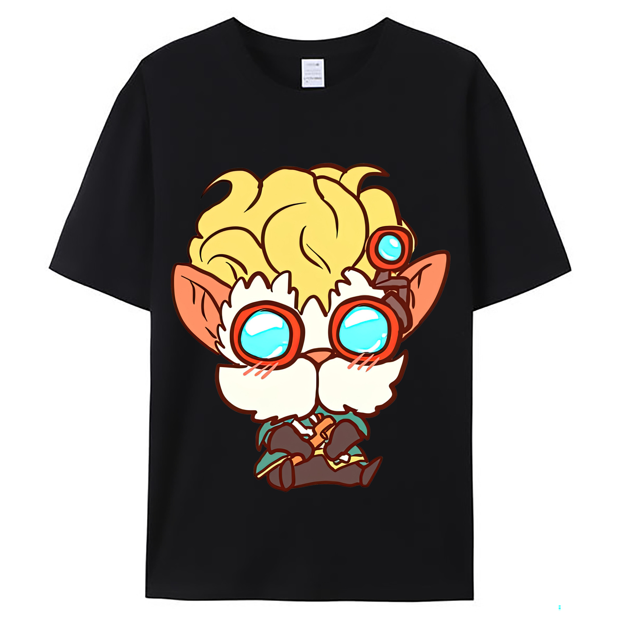 （画像用） リーグ・オブ・レジェンド League of Legends LOL レディースカジュアルプリントTシャツ（綿100％）