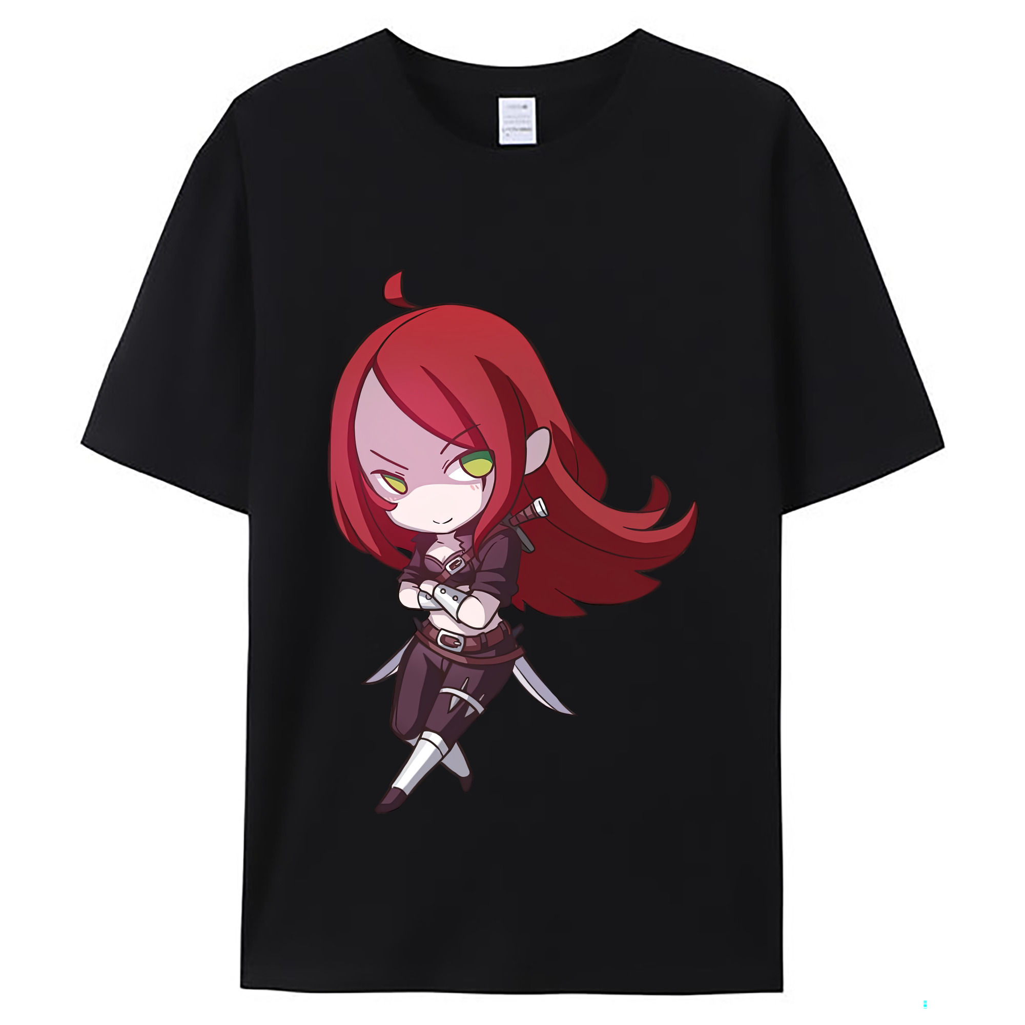 （画像用） リーグ・オブ・レジェンド League of Legends LOL レディースカジュアルプリントTシャツ（綿100％）
