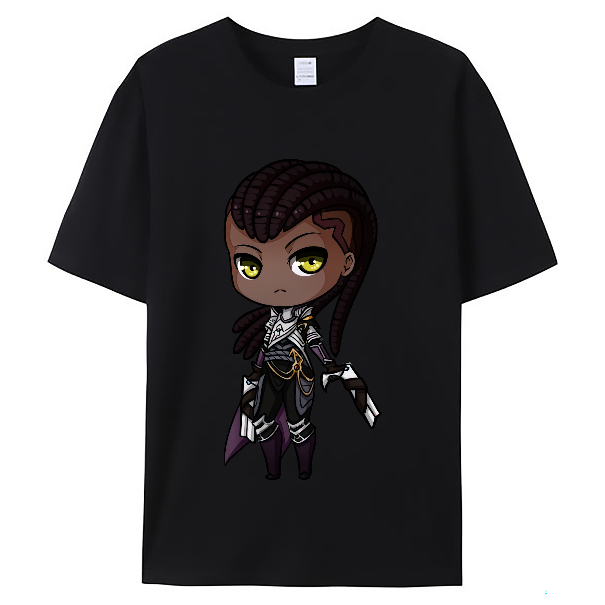 （画像用） リーグ・オブ・レジェンド League of Legends LOL レディースカジュアルプリントTシャツ（綿100％）