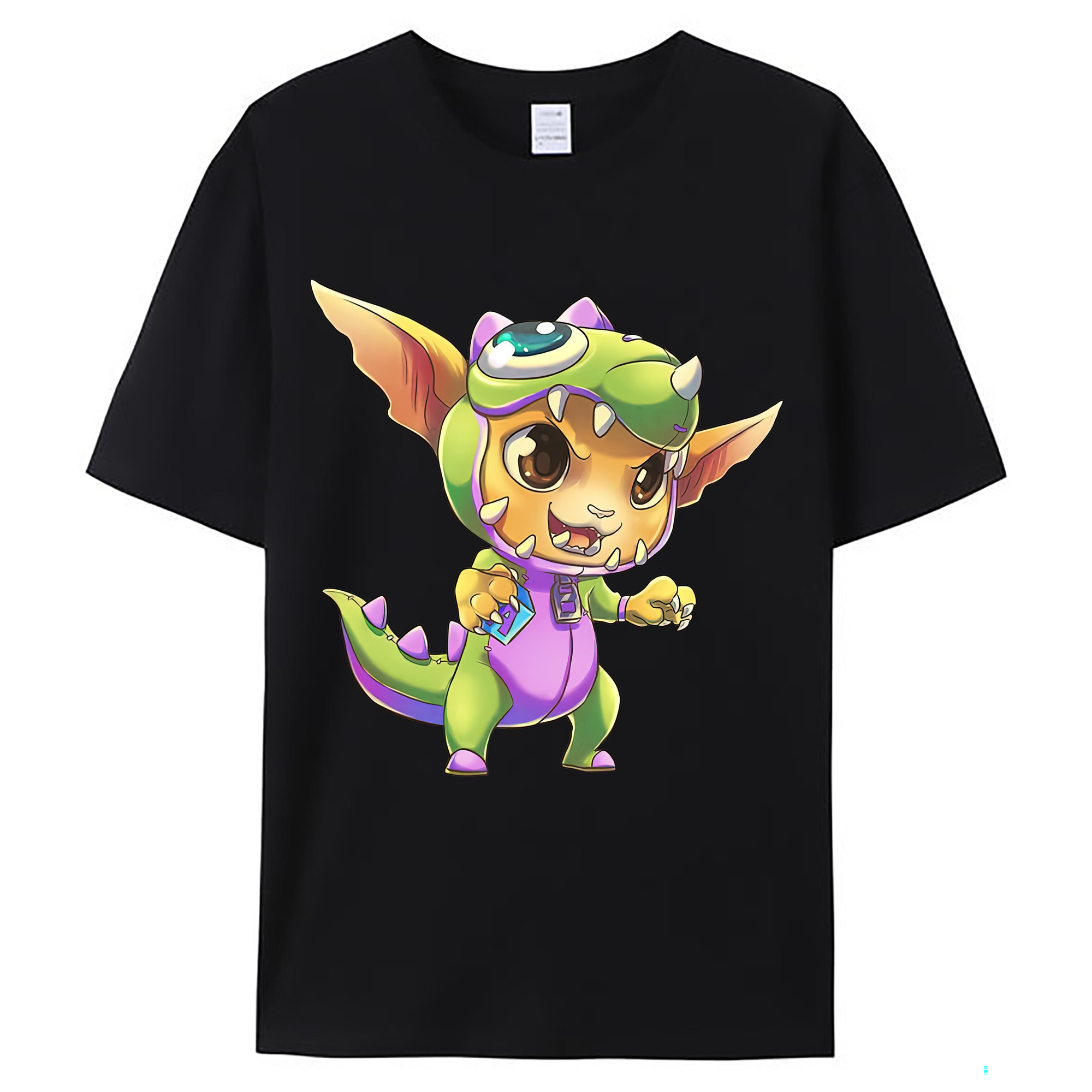 （画像用） リーグ・オブ・レジェンド League of Legends LOL レディースカジュアルプリントTシャツ（綿100％）