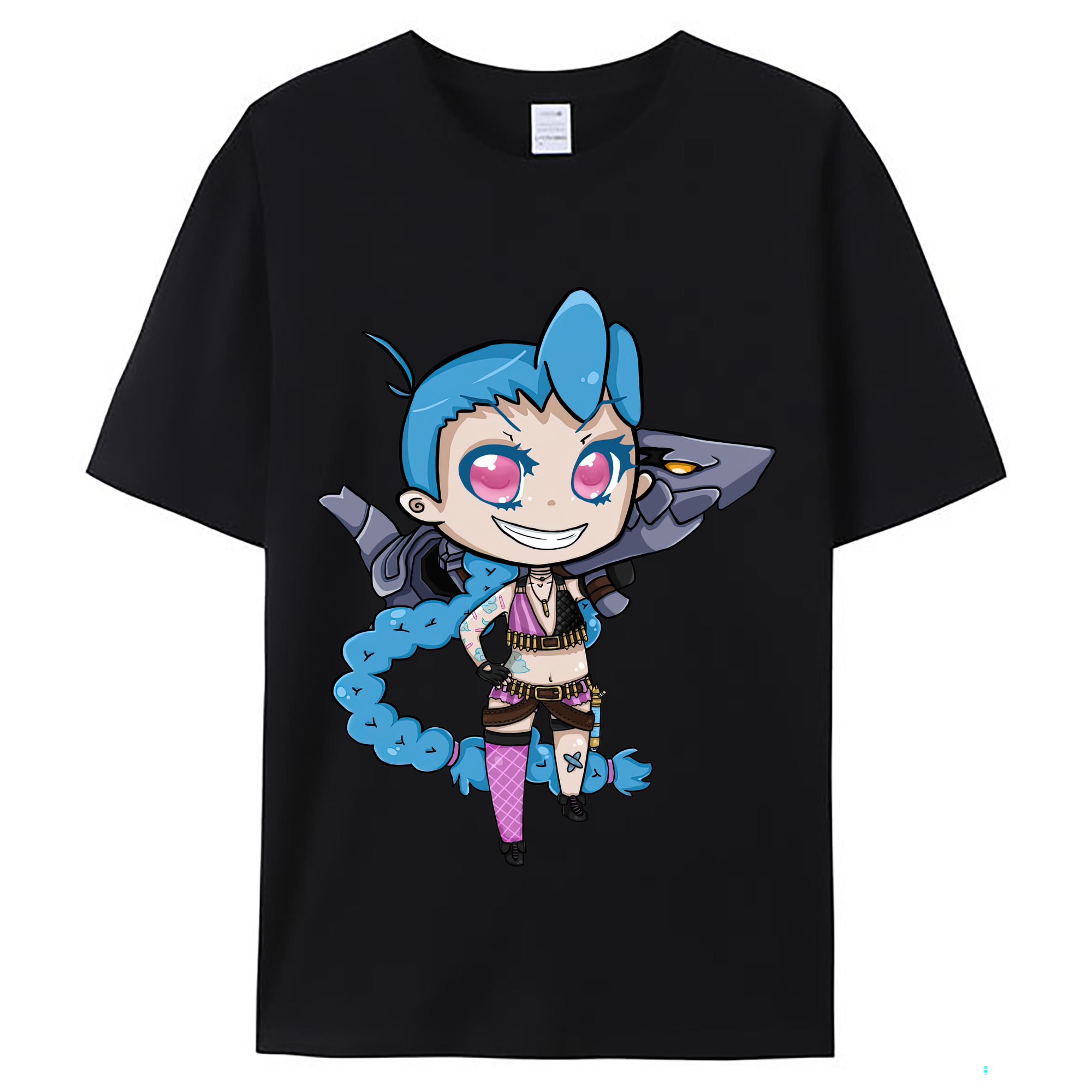 （画像用） リーグ・オブ・レジェンド League of Legends LOL レディースカジュアルプリントTシャツ（綿100％）