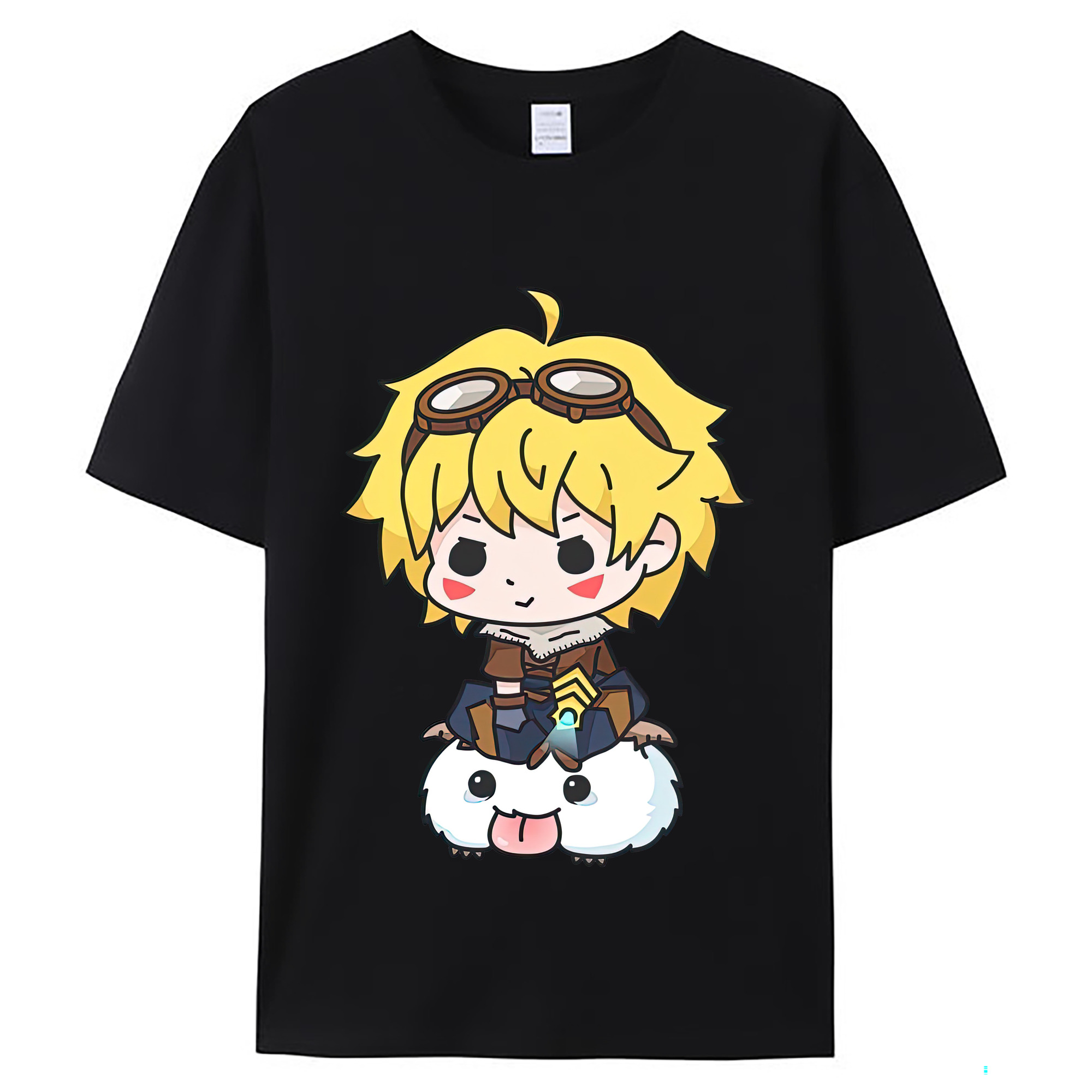 （画像用） リーグ・オブ・レジェンド League of Legends LOL レディースカジュアルプリントTシャツ（綿100％）
