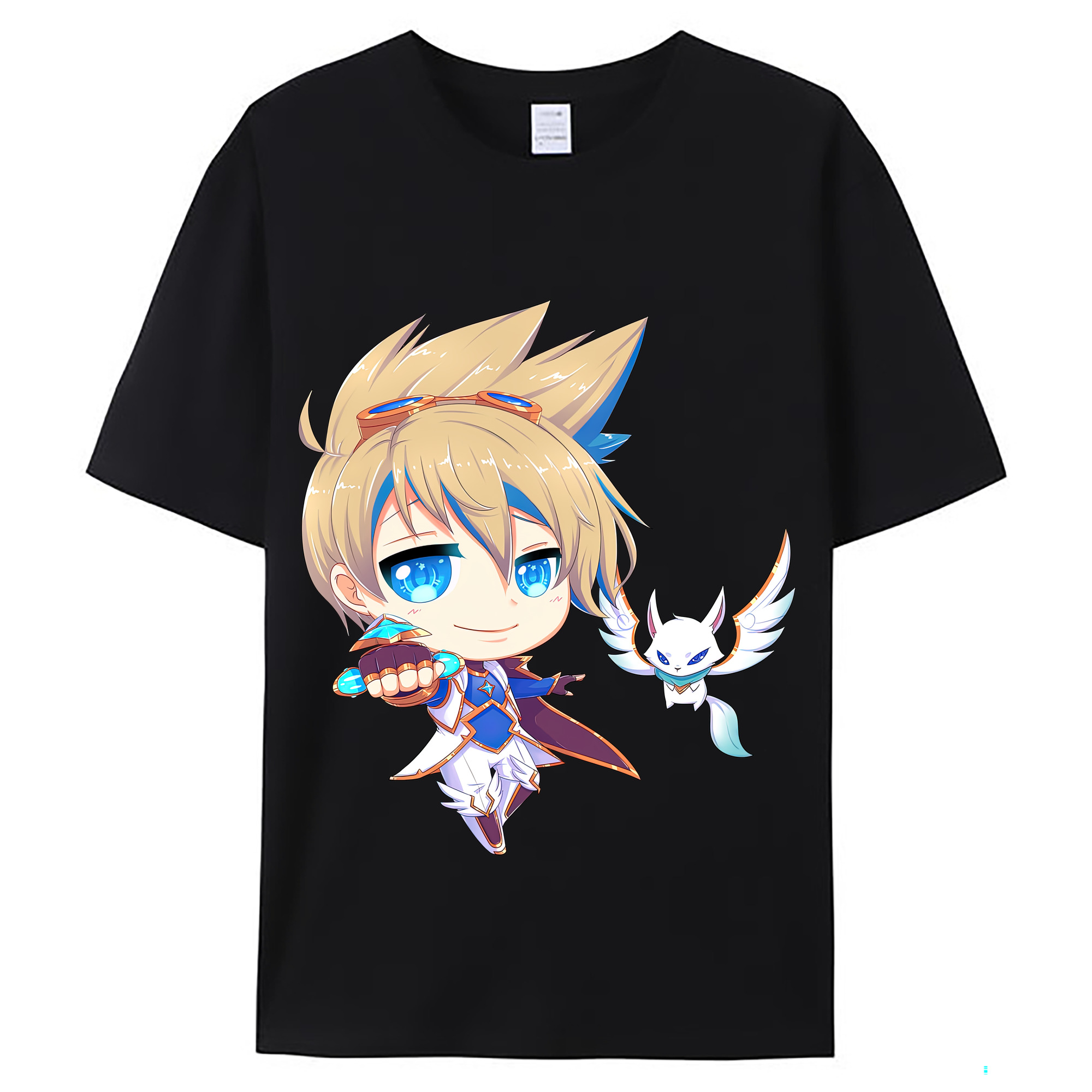 （画像用） リーグ・オブ・レジェンド League of Legends LOL レディースカジュアルプリントTシャツ（綿100％）