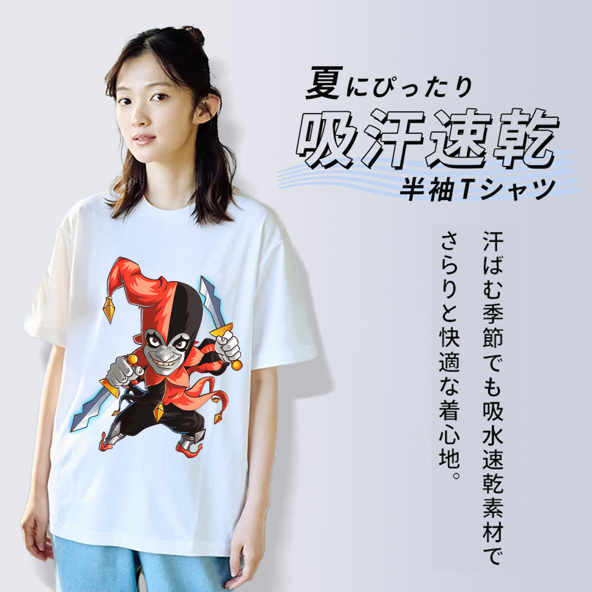 リーグ・オブ・レジェンド League of Legends LOL レディースカジュアルプリントTシャツ（綿100％）
