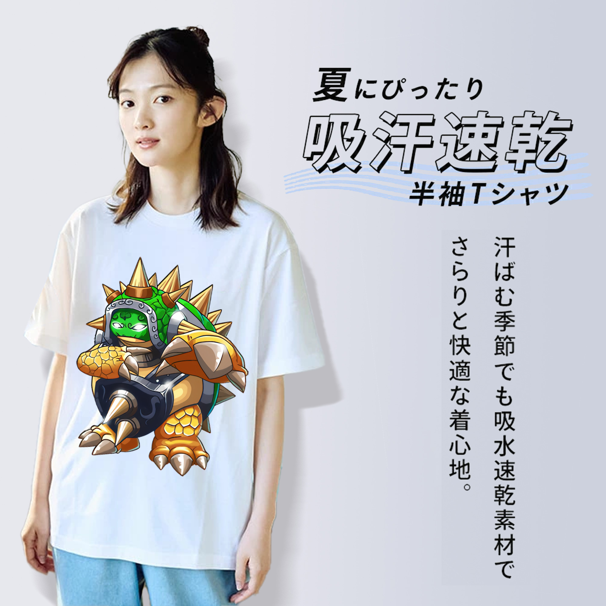 リーグ・オブ・レジェンド League of Legends LOL レディースカジュアルプリントTシャツ（綿100％）