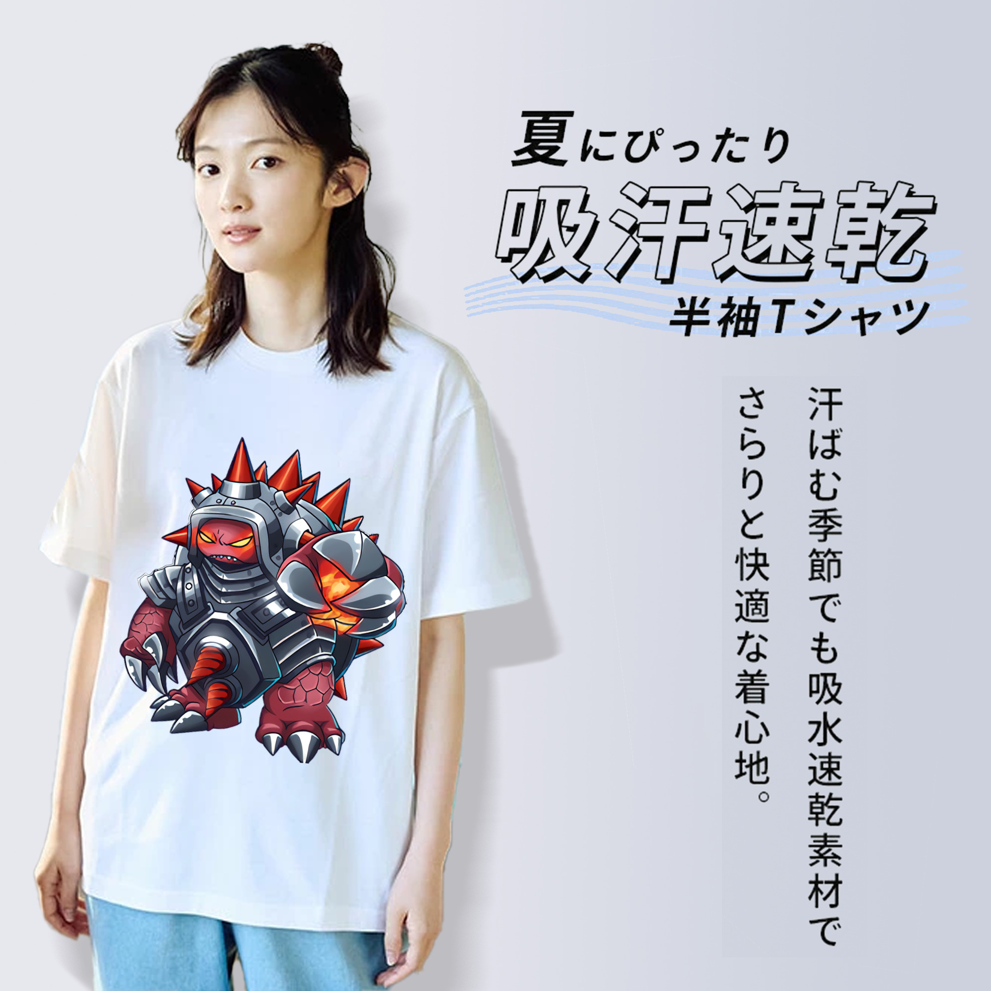 リーグ・オブ・レジェンド League of Legends LOL レディースカジュアルプリントTシャツ（綿100％）