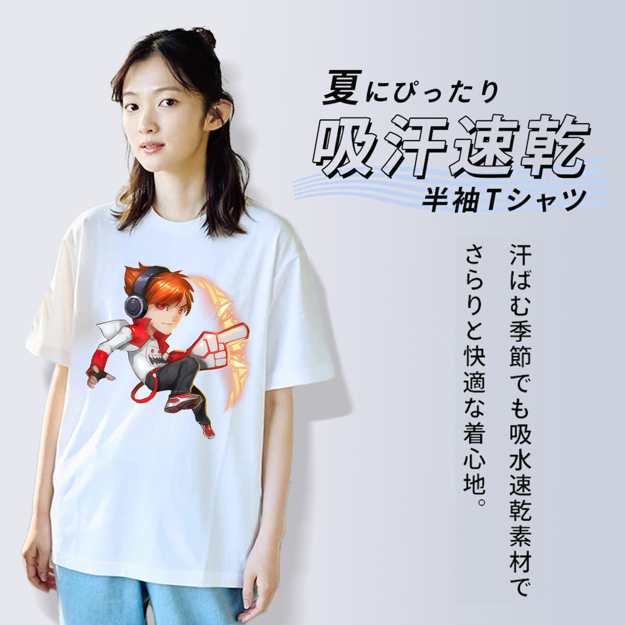 リーグ・オブ・レジェンド League of Legends LOL レディースカジュアルプリントTシャツ（綿100％）