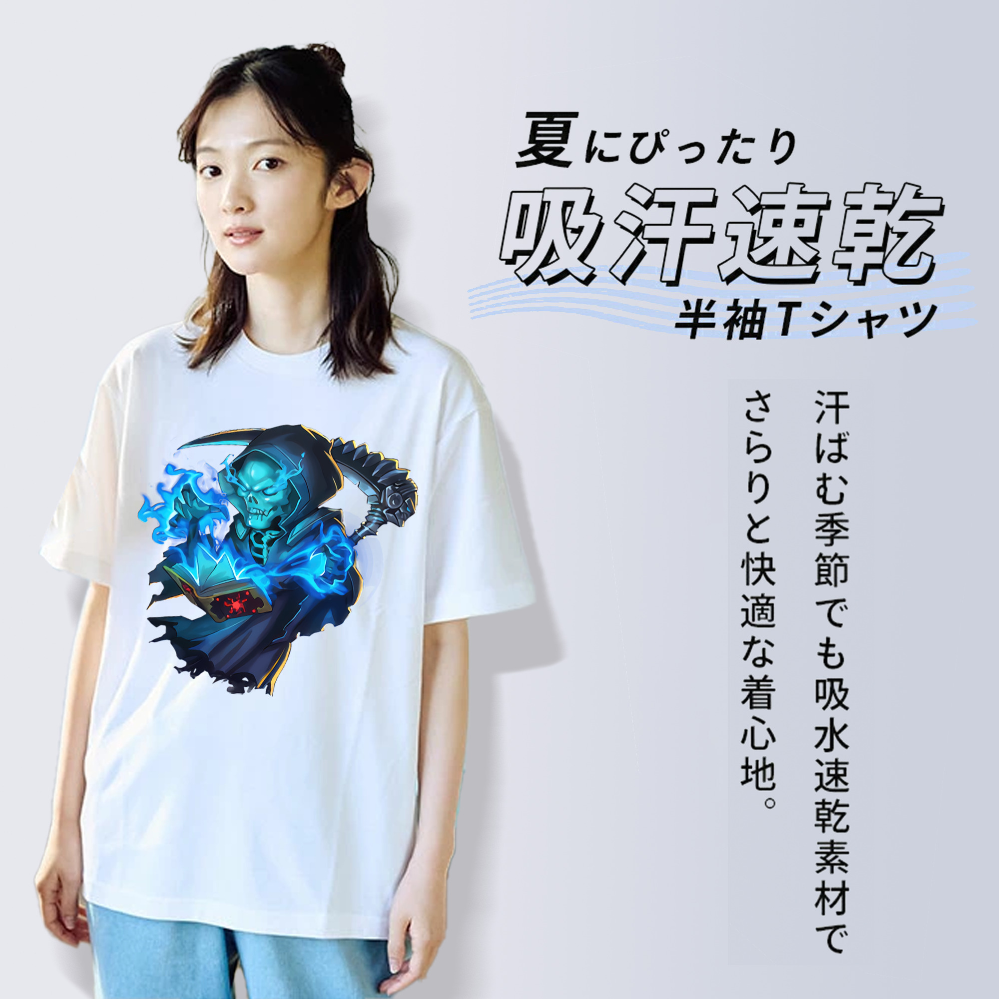リーグ・オブ・レジェンド League of Legends LOL レディースカジュアルプリントTシャツ（綿100％）