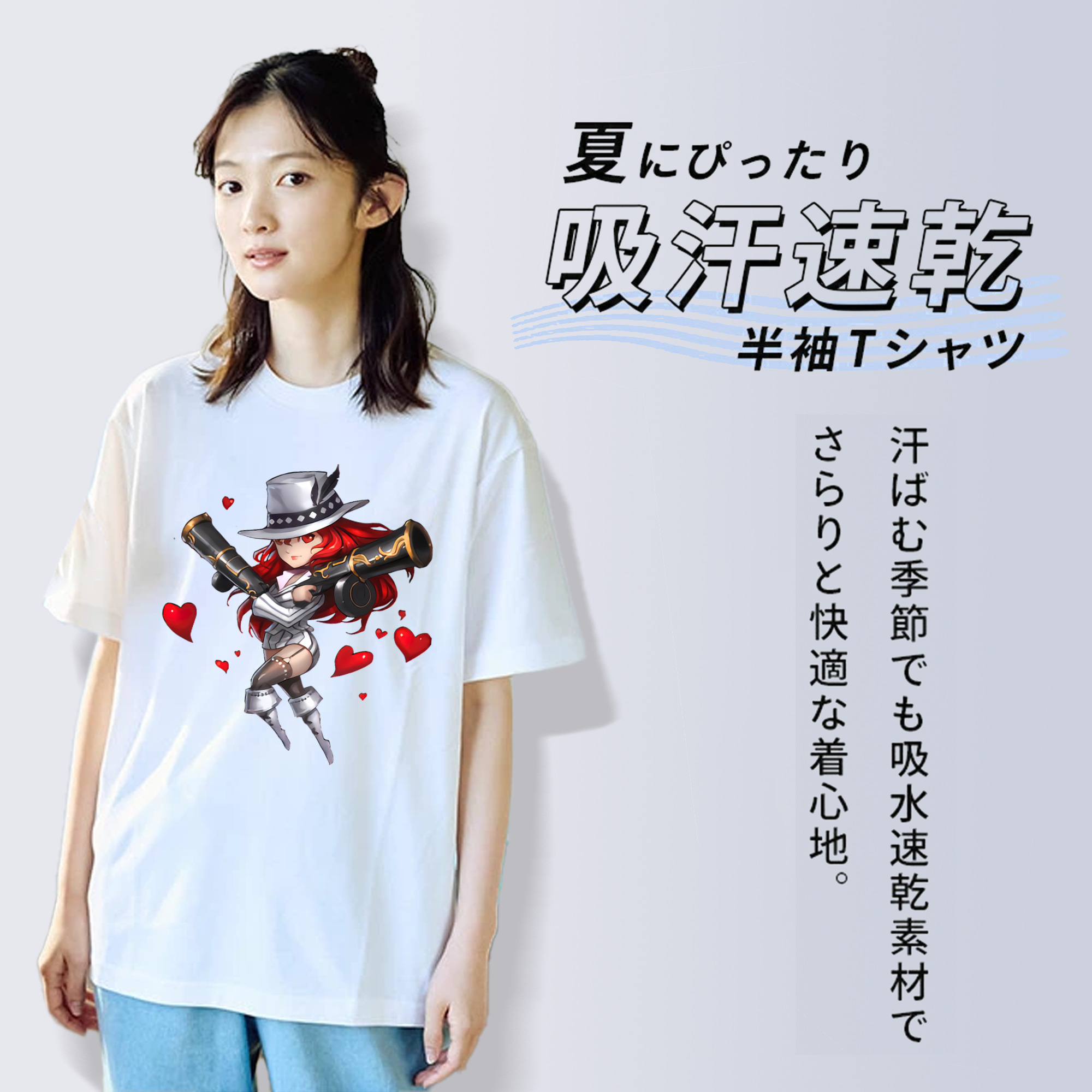 リーグ・オブ・レジェンド League of Legends LOL レディースカジュアルプリントTシャツ（綿100％）