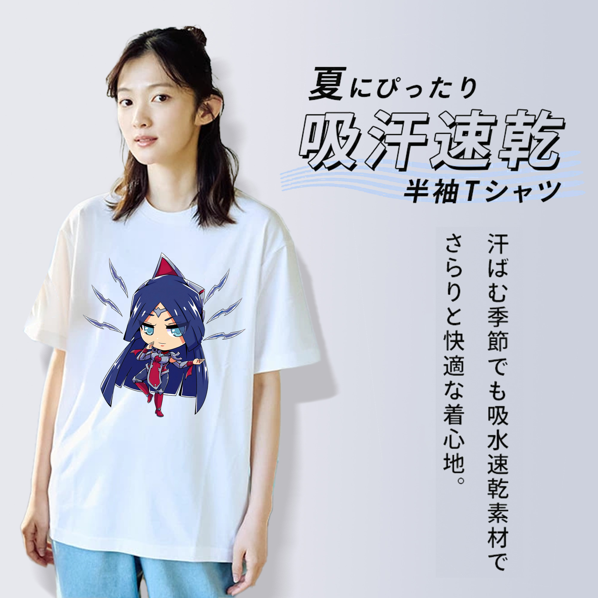 リーグ・オブ・レジェンド League of Legends LOL レディースカジュアルプリントTシャツ（綿100％）