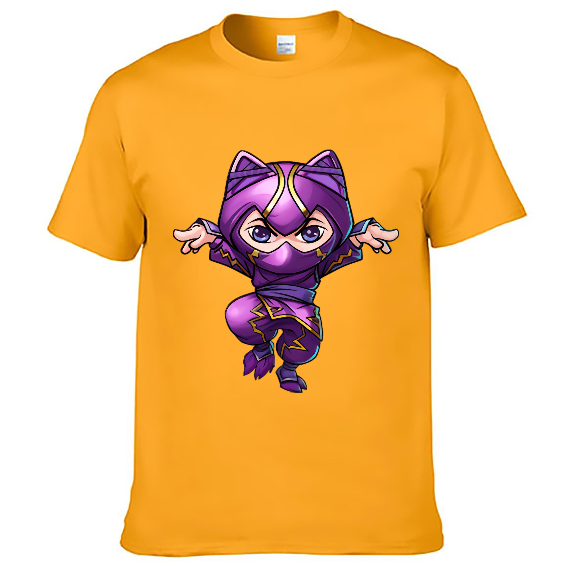 （画像用） リーグ・オブ・レジェンド League of Legends LOL レディースカジュアルプリントTシャツ（綿100％）