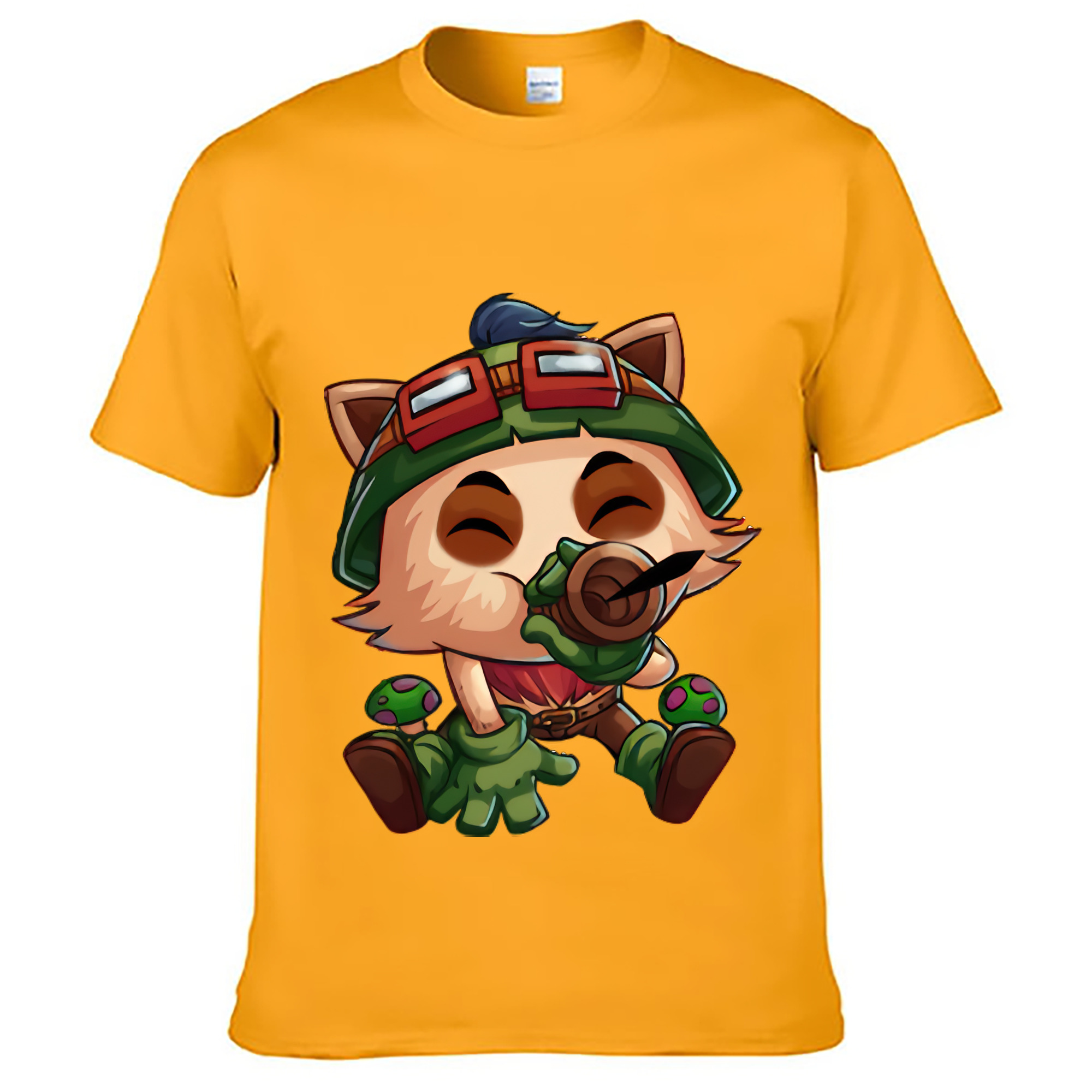 （画像用） リーグ・オブ・レジェンド League of Legends LOL レディースカジュアルプリントTシャツ（綿100％）