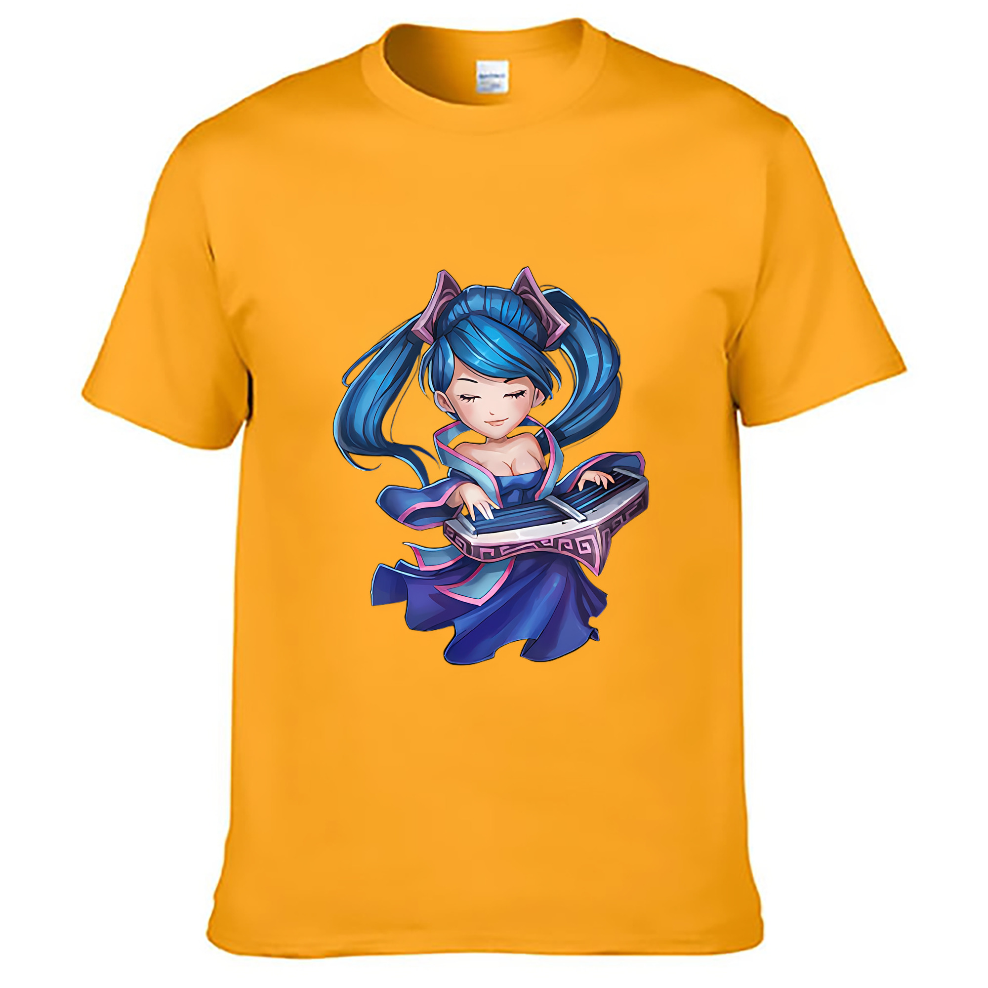 （画像用） リーグ・オブ・レジェンド League of Legends LOL レディースカジュアルプリントTシャツ（綿100％）
