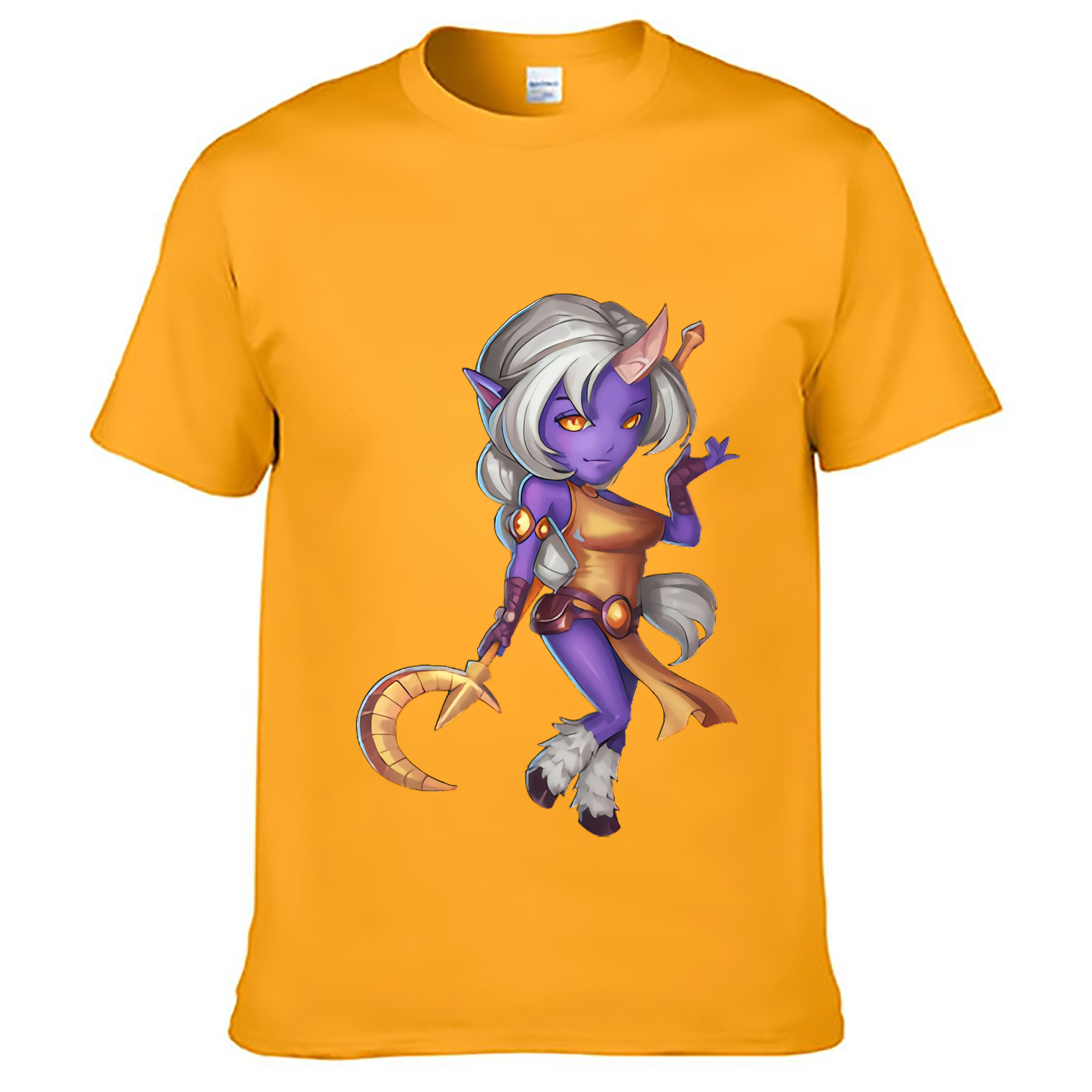 （画像用） リーグ・オブ・レジェンド League of Legends LOL レディースカジュアルプリントTシャツ（綿100％）