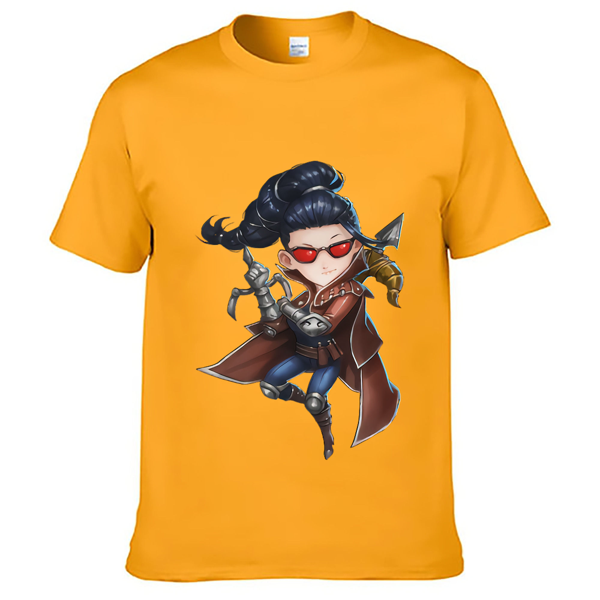 （画像用） リーグ・オブ・レジェンド League of Legends LOL レディースカジュアルプリントTシャツ（綿100％）