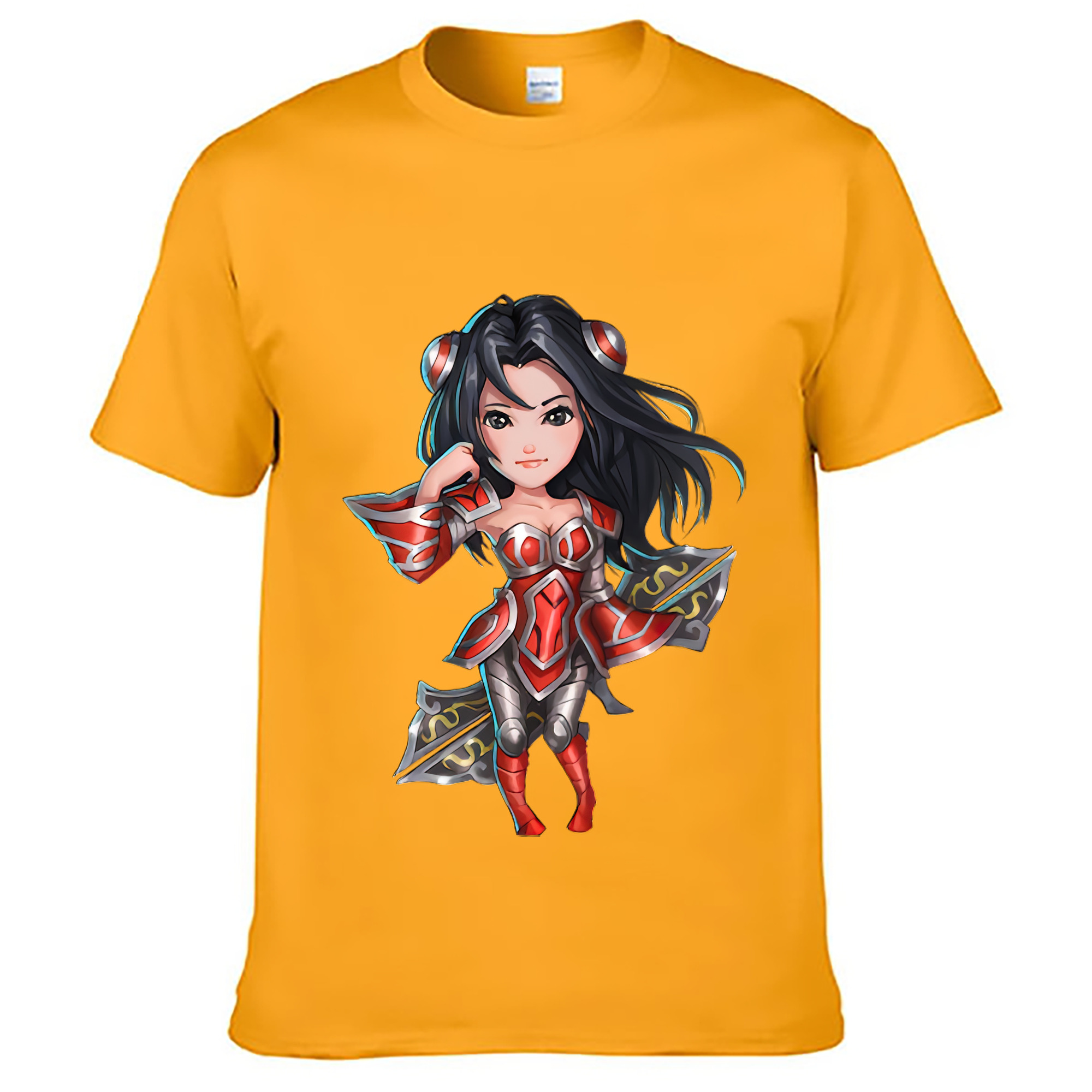 （画像用） リーグ・オブ・レジェンド League of Legends LOL レディースカジュアルプリントTシャツ（綿100％）