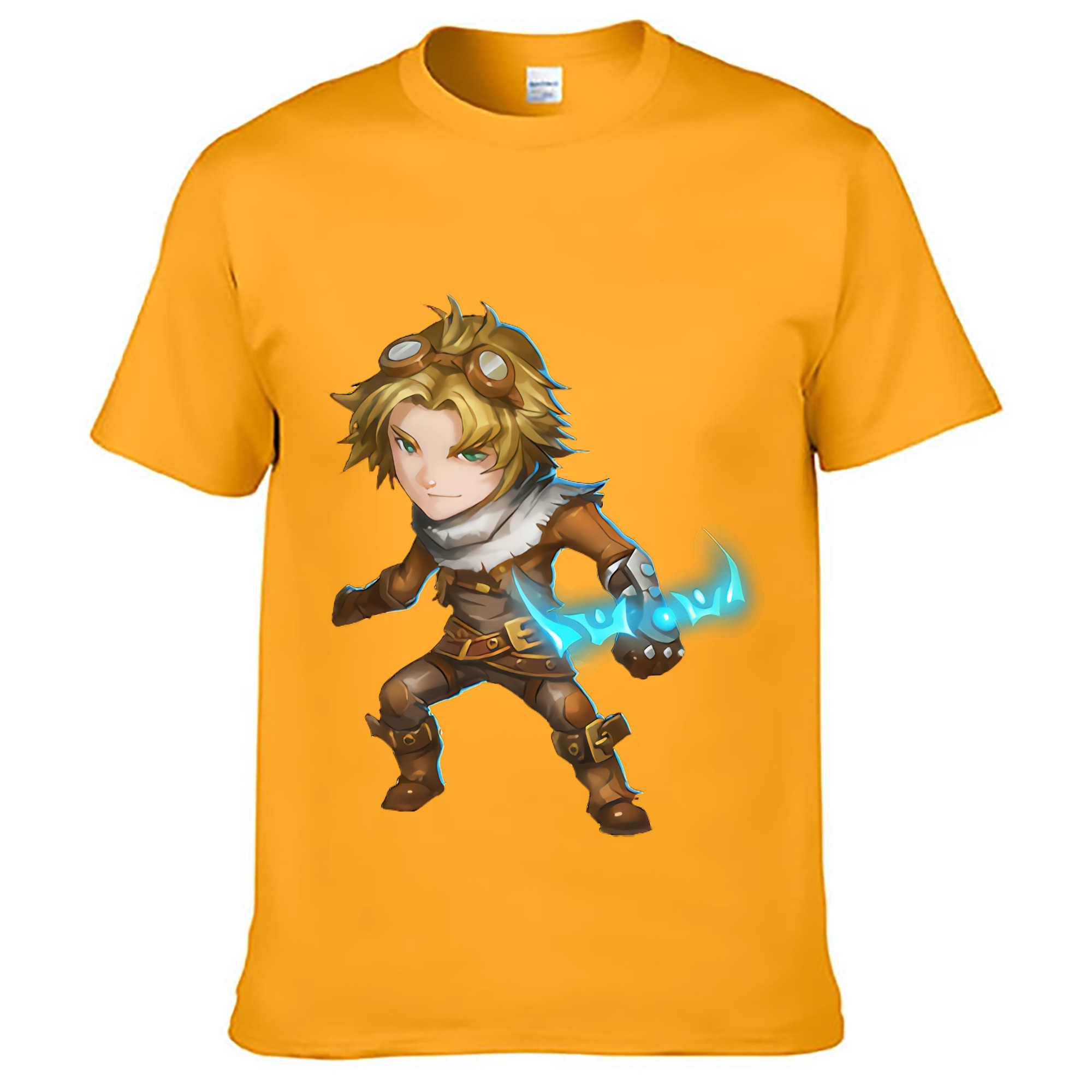 （画像用） リーグ・オブ・レジェンド League of Legends LOL レディースカジュアルプリントTシャツ（綿100％）