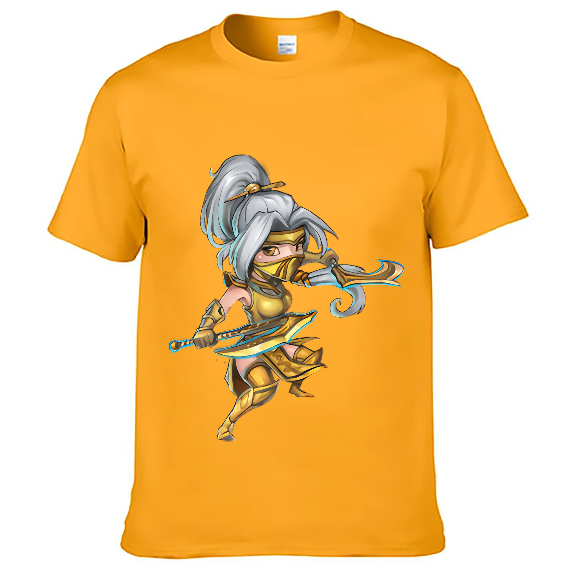 （画像用） リーグ・オブ・レジェンド League of Legends LOL レディースカジュアルプリントTシャツ（綿100％）