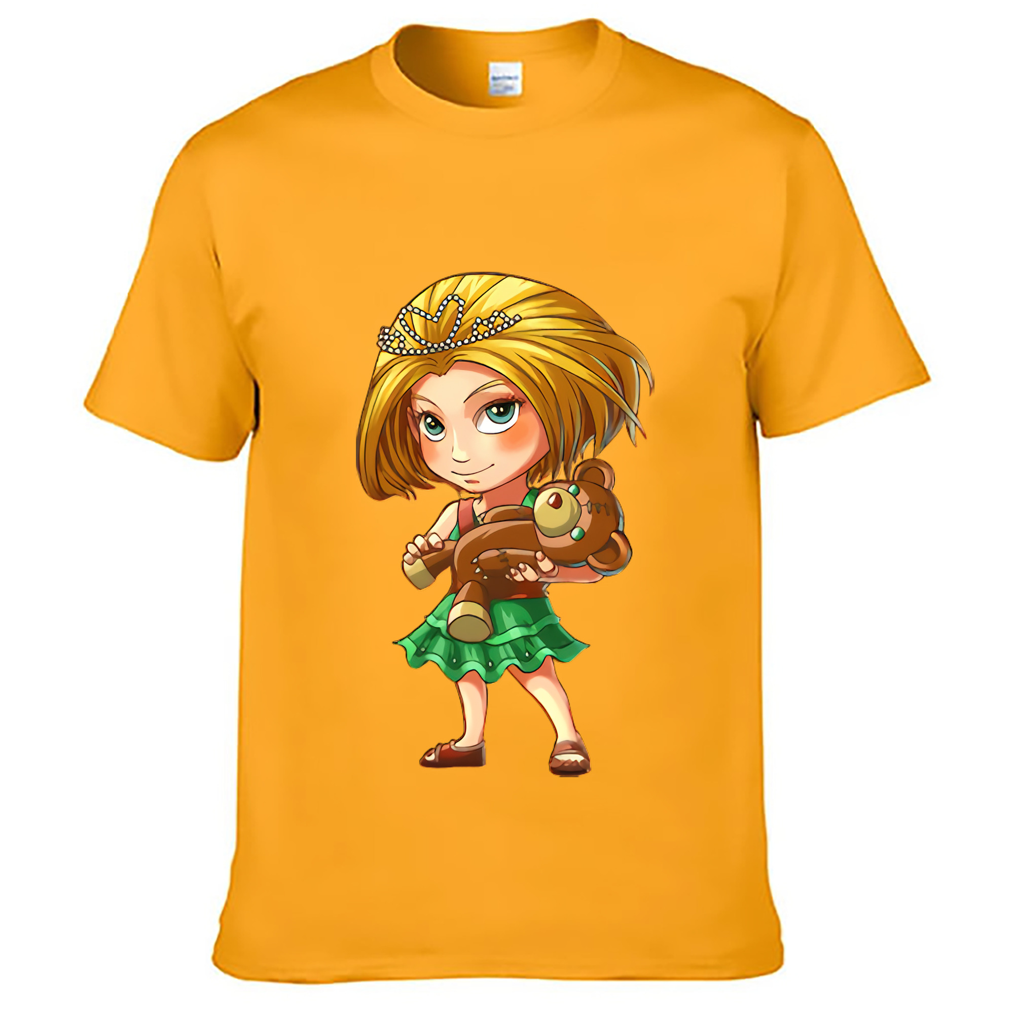 （画像用） リーグ・オブ・レジェンド League of Legends LOL レディースカジュアルプリントTシャツ（綿100％）