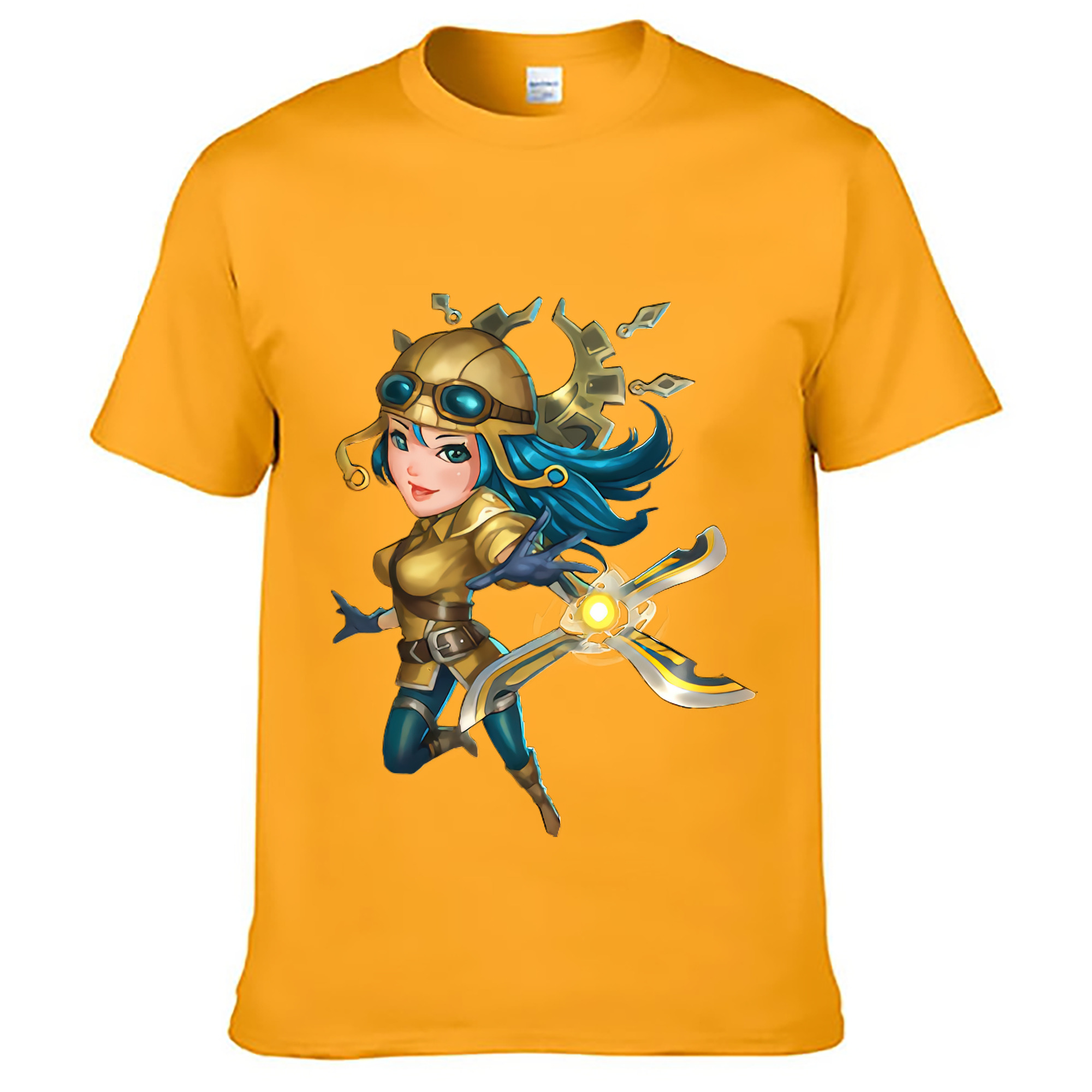 （画像用） リーグ・オブ・レジェンド League of Legends LOL レディースカジュアルプリントTシャツ（綿100％）