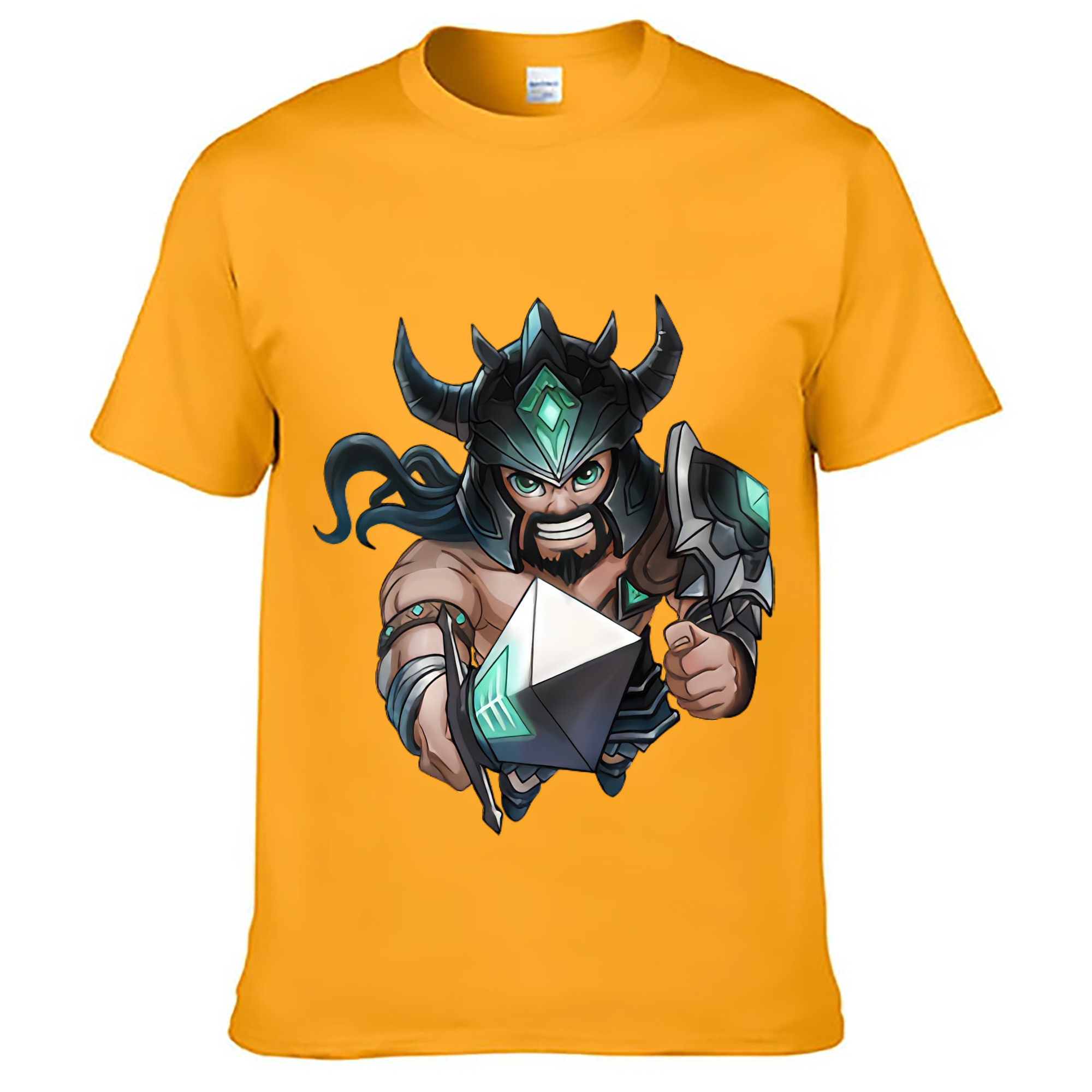（画像用） リーグ・オブ・レジェンド League of Legends LOL レディースカジュアルプリントTシャツ（綿100％）
