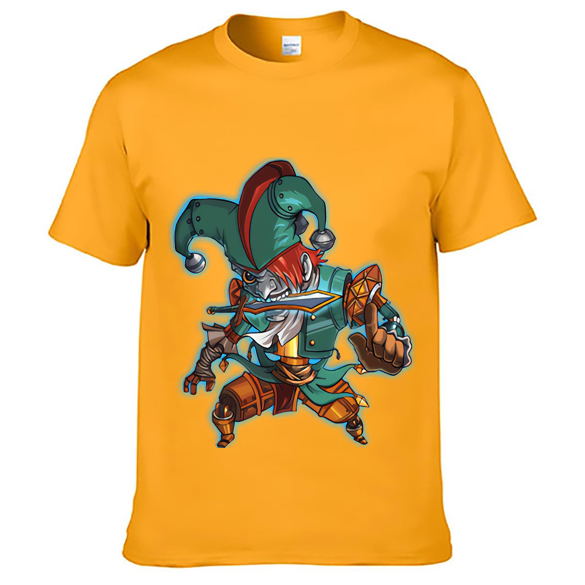 （画像用） リーグ・オブ・レジェンド League of Legends LOL レディースカジュアルプリントTシャツ（綿100％）